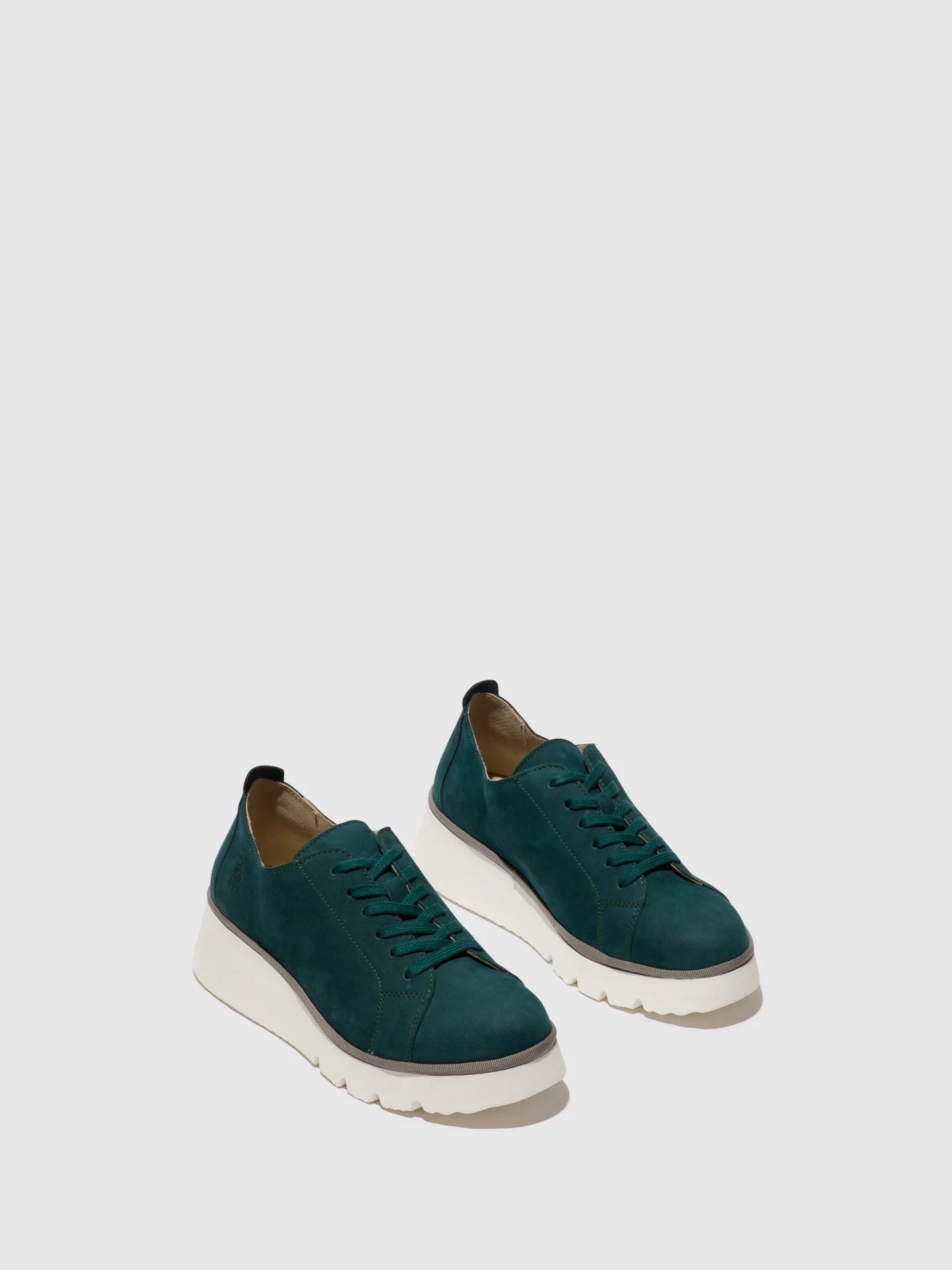 Lace-up Shoes PLOM431FLY TEAL - Image 2