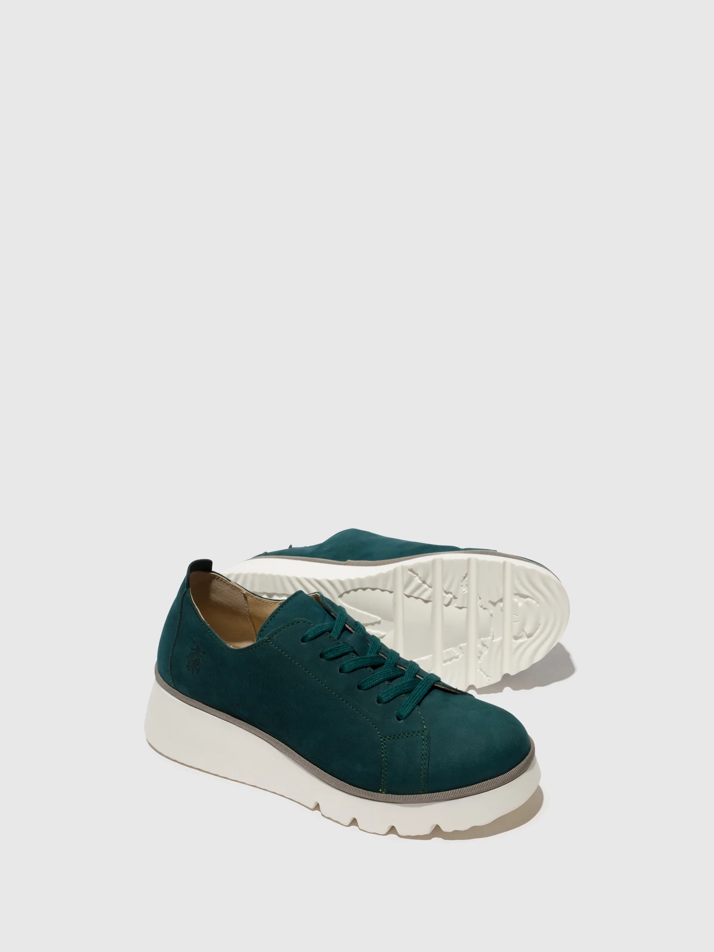 Lace-up Shoes PLOM431FLY TEAL - Image 4