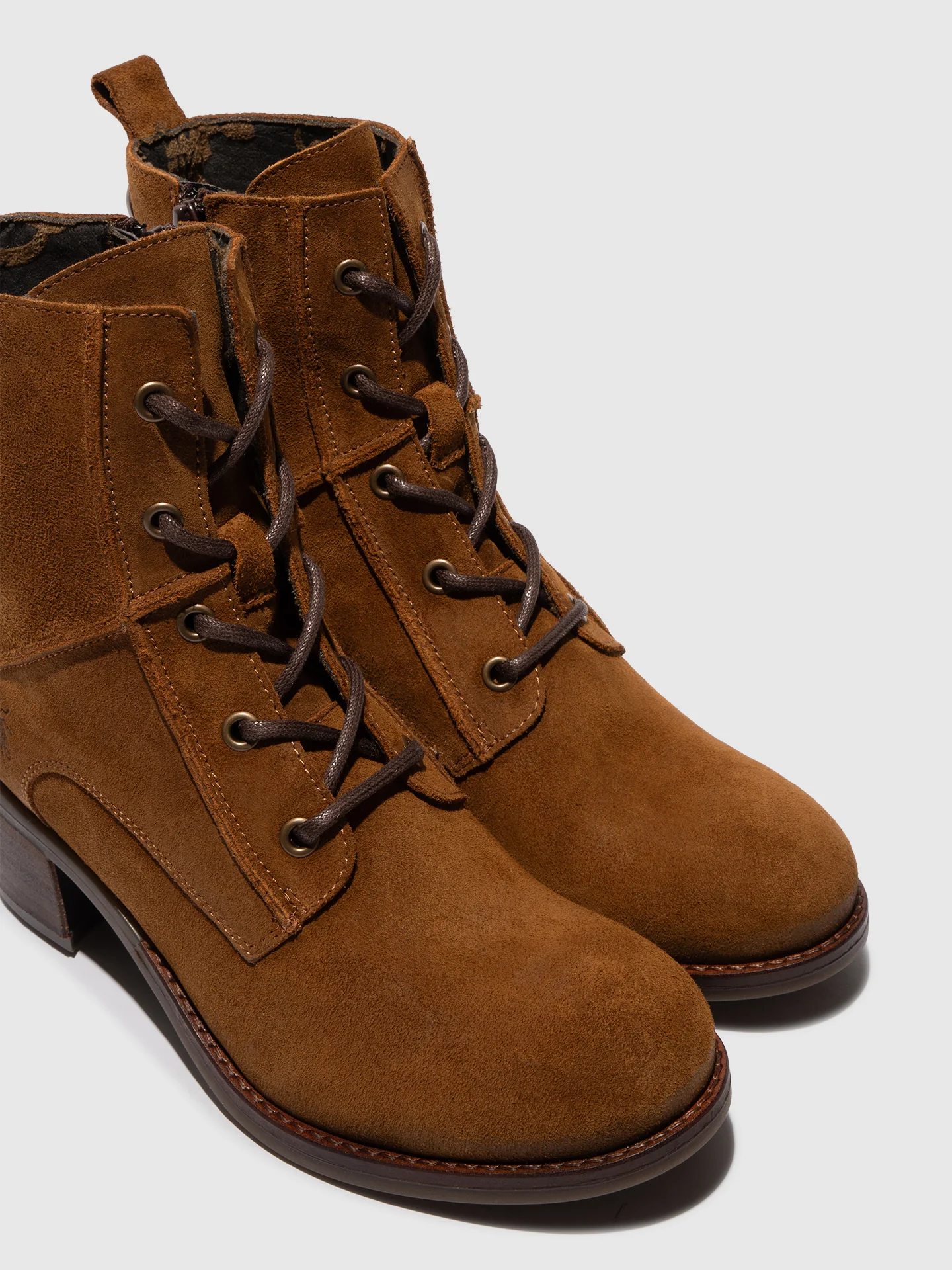 Lace-up Ankle Boots ZORE109FLY TOBACCO - Image 4
