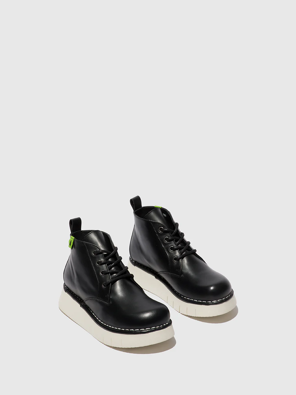 Lace-up Ankle Boots IDDA244FLY TUNDER BLACK - Image 2