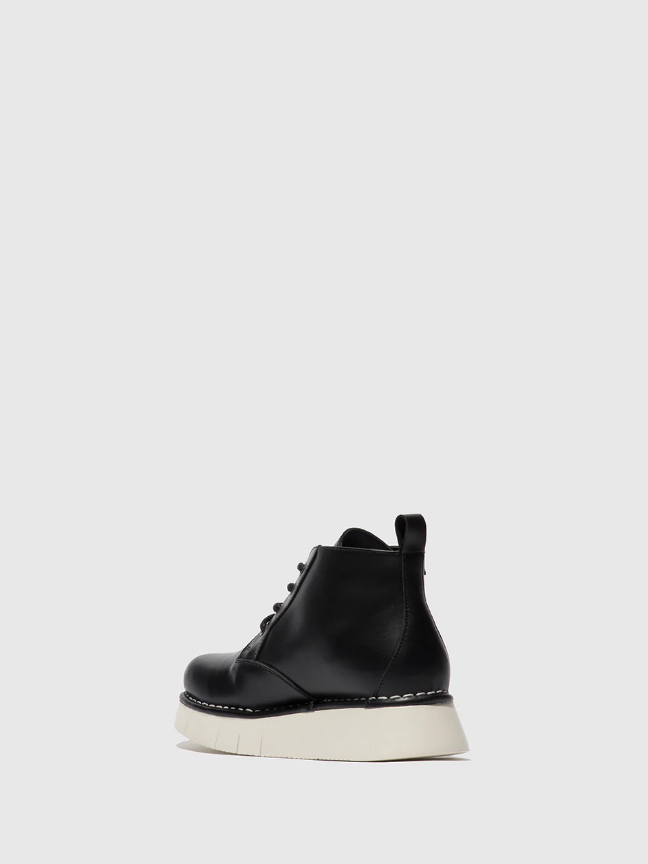 Lace-up Ankle Boots IDDA244FLY TUNDER BLACK - Image 3