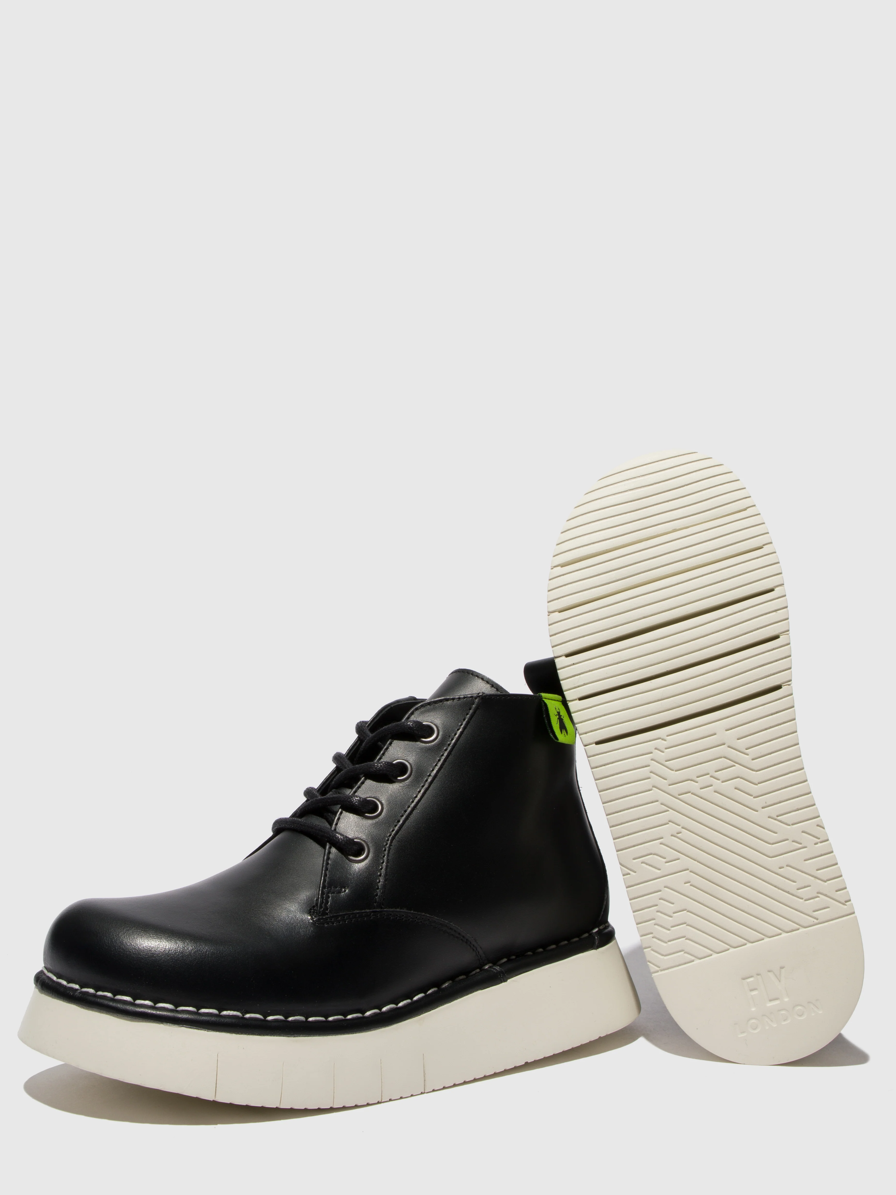 Lace-up Ankle Boots IDDA244FLY TUNDER BLACK - Image 4