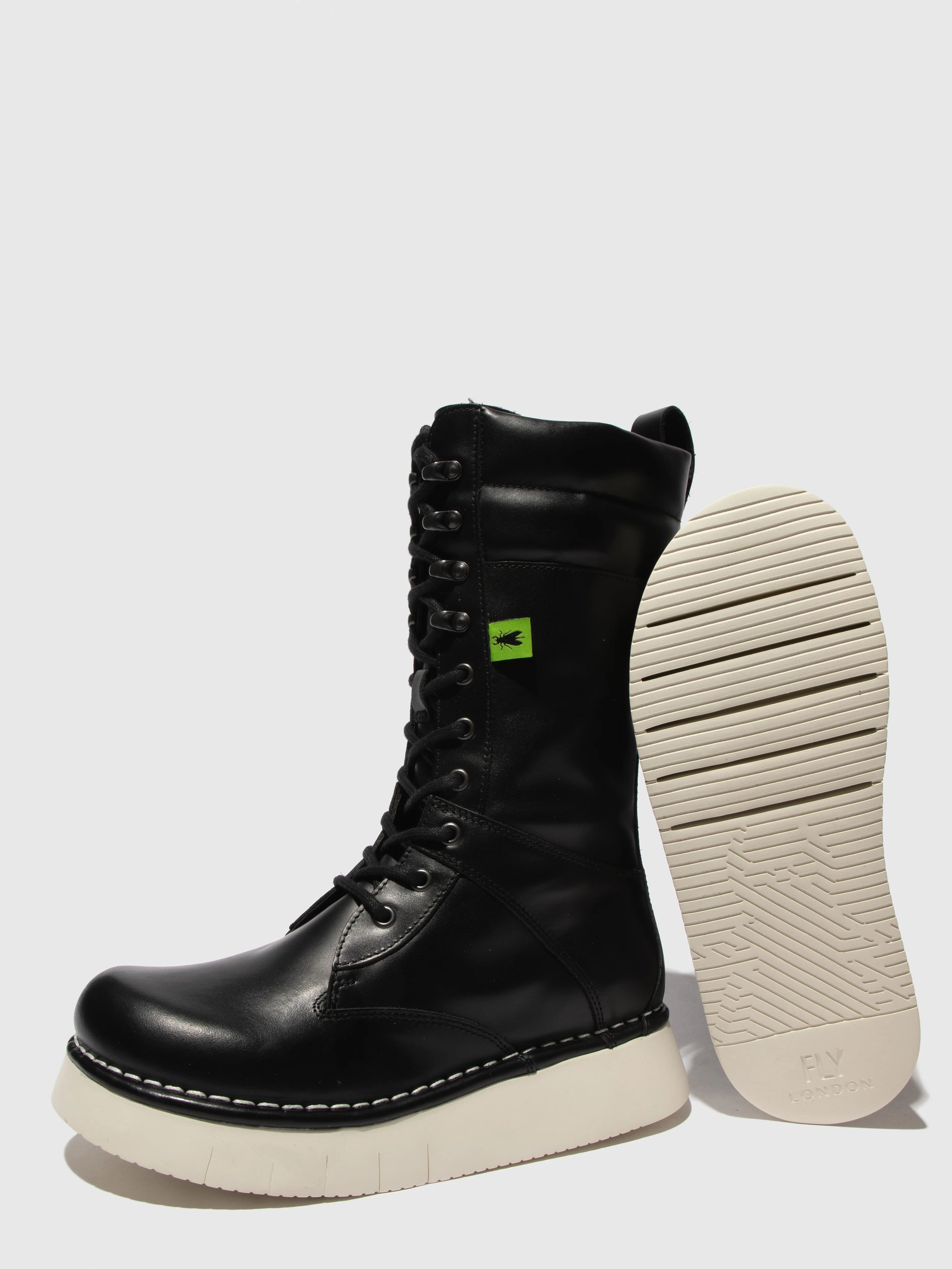 Lace-up Boots IEVA245FLY TUNDER BLACK - Image 4