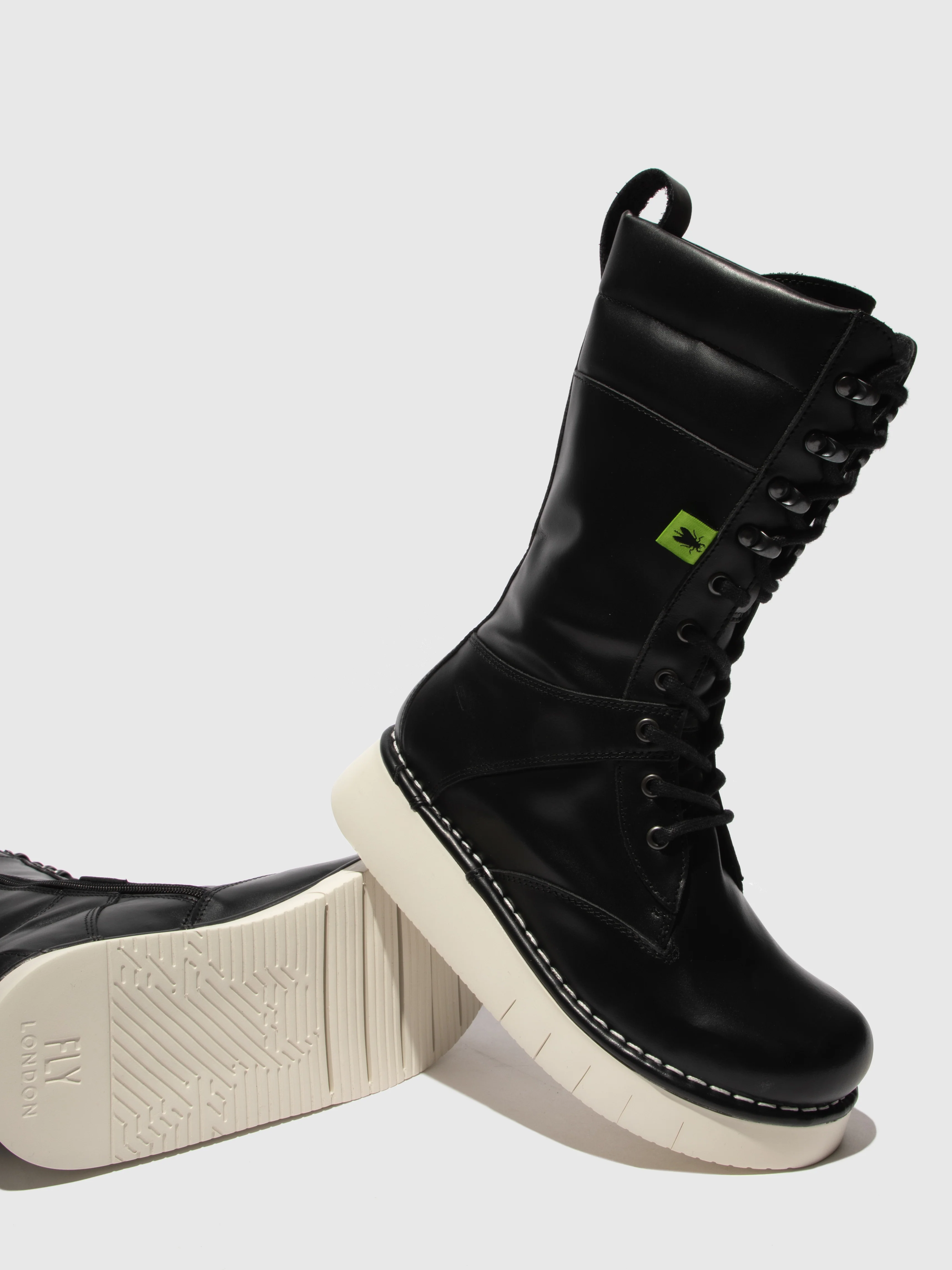 Lace-up Boots IEVA245FLY TUNDER BLACK - Image 5