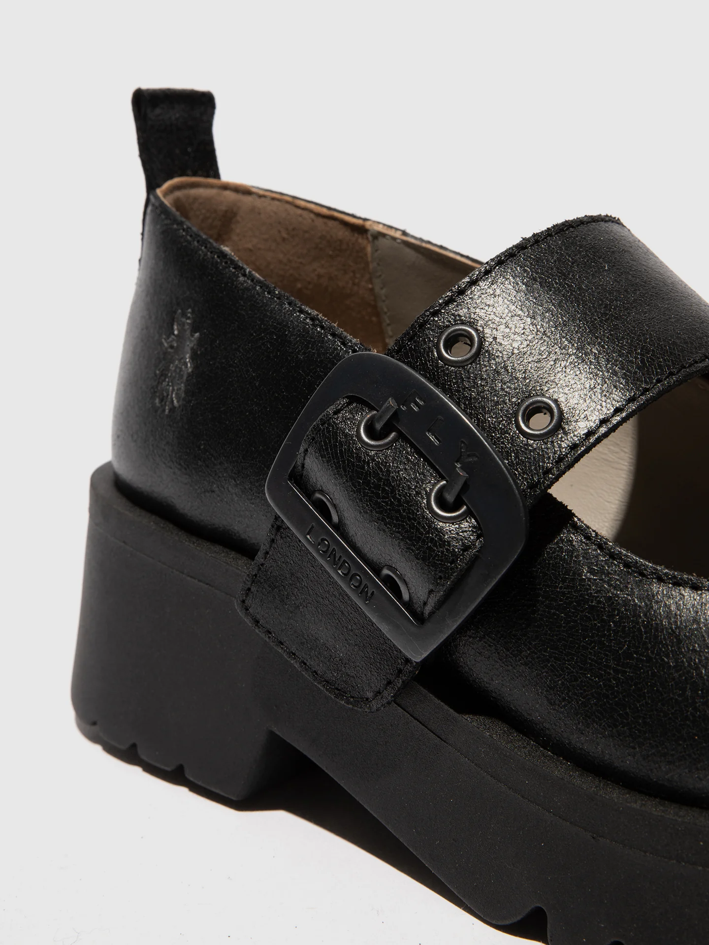 Buckle Shoes MOCH126FLY VALLEY BLACK - Image 4