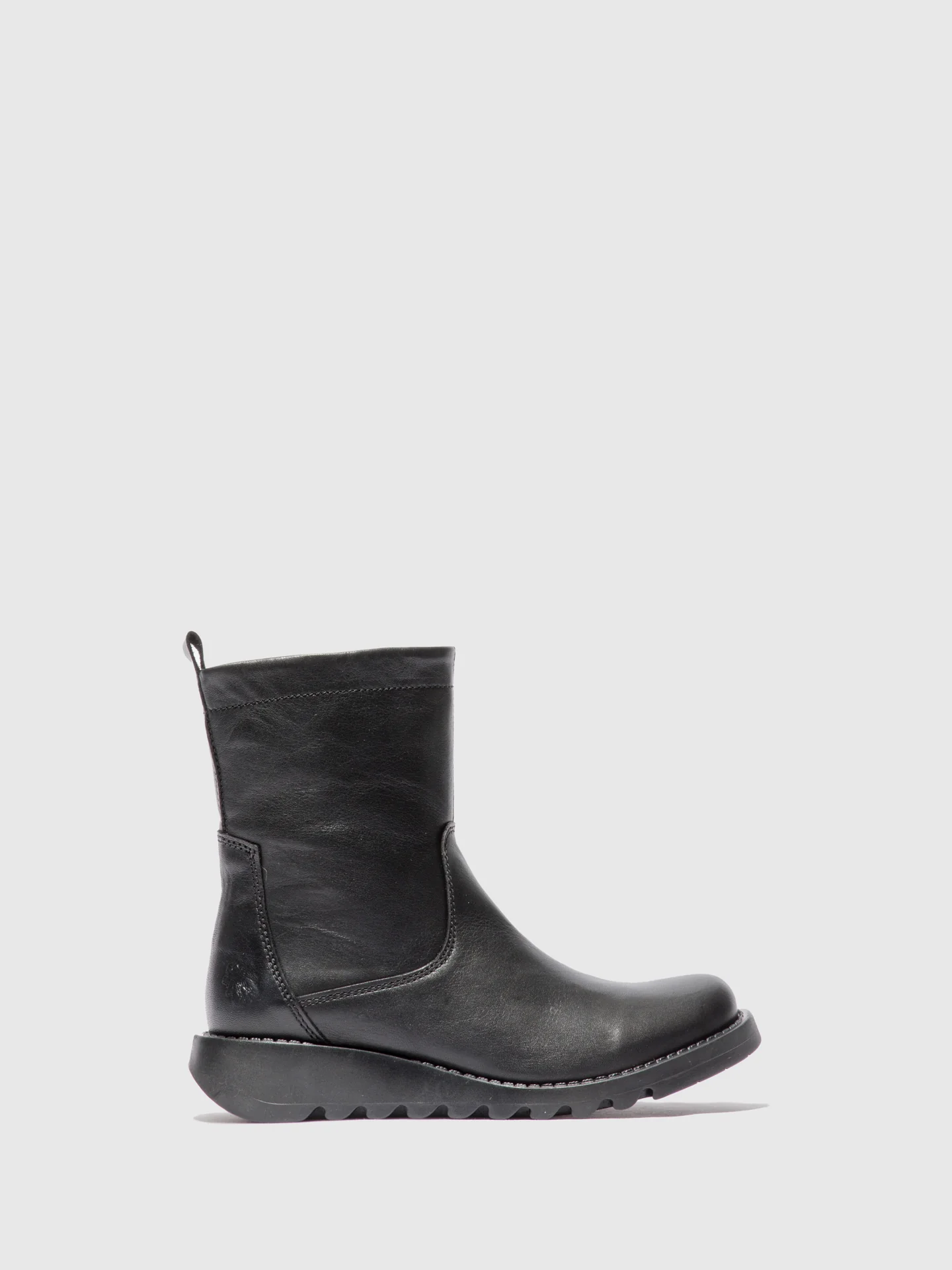 Zip Up Boots SAUK794FLY VELVET BLACK(BLACK)