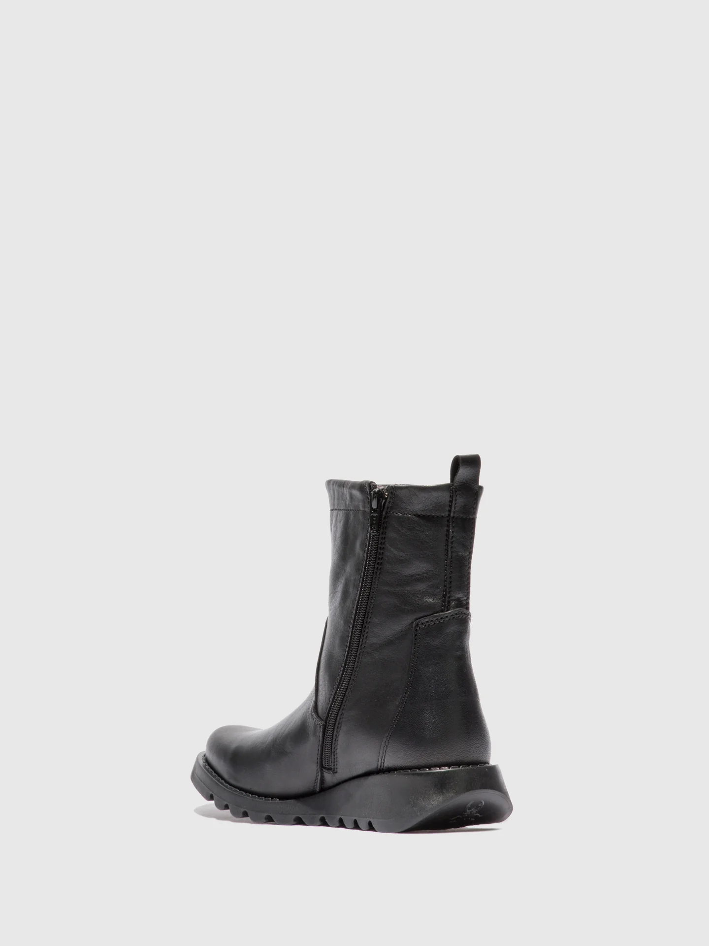 Zip Up Boots SAUK794FLY VELVET BLACK(BLACK) - Image 3