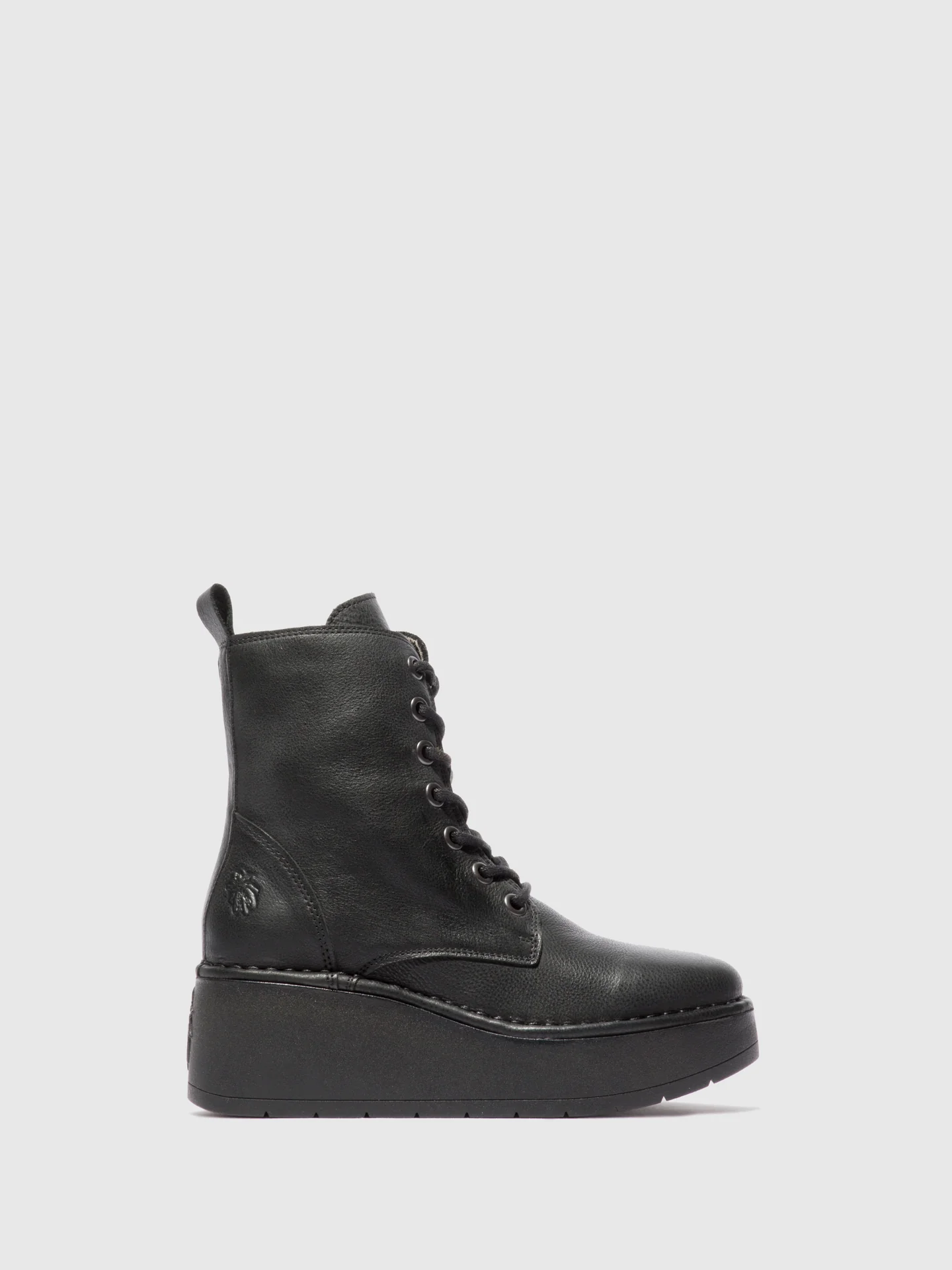 Lace-up Ankle Boots HEPE239FLY VERONA BLACK