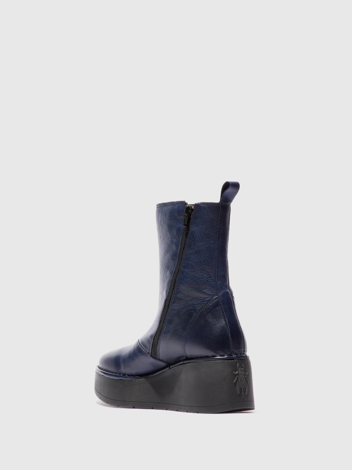 Zip Up Boots HAZE240FLY VERONA BLUE - Image 3