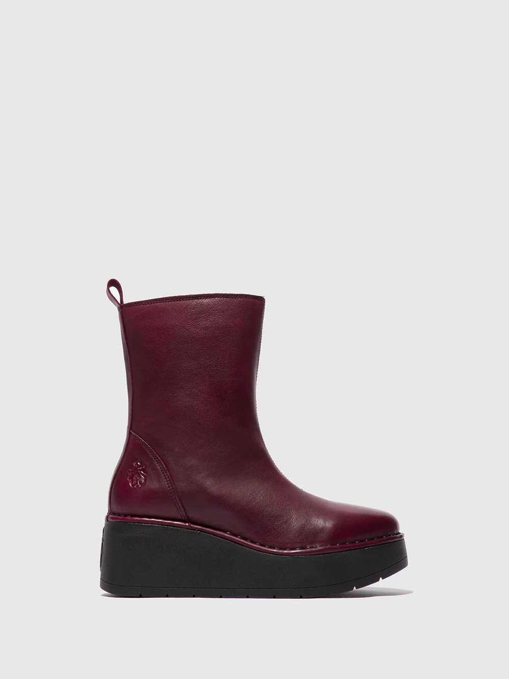Zip Up Boots HAZE240FLY VERONA WINE