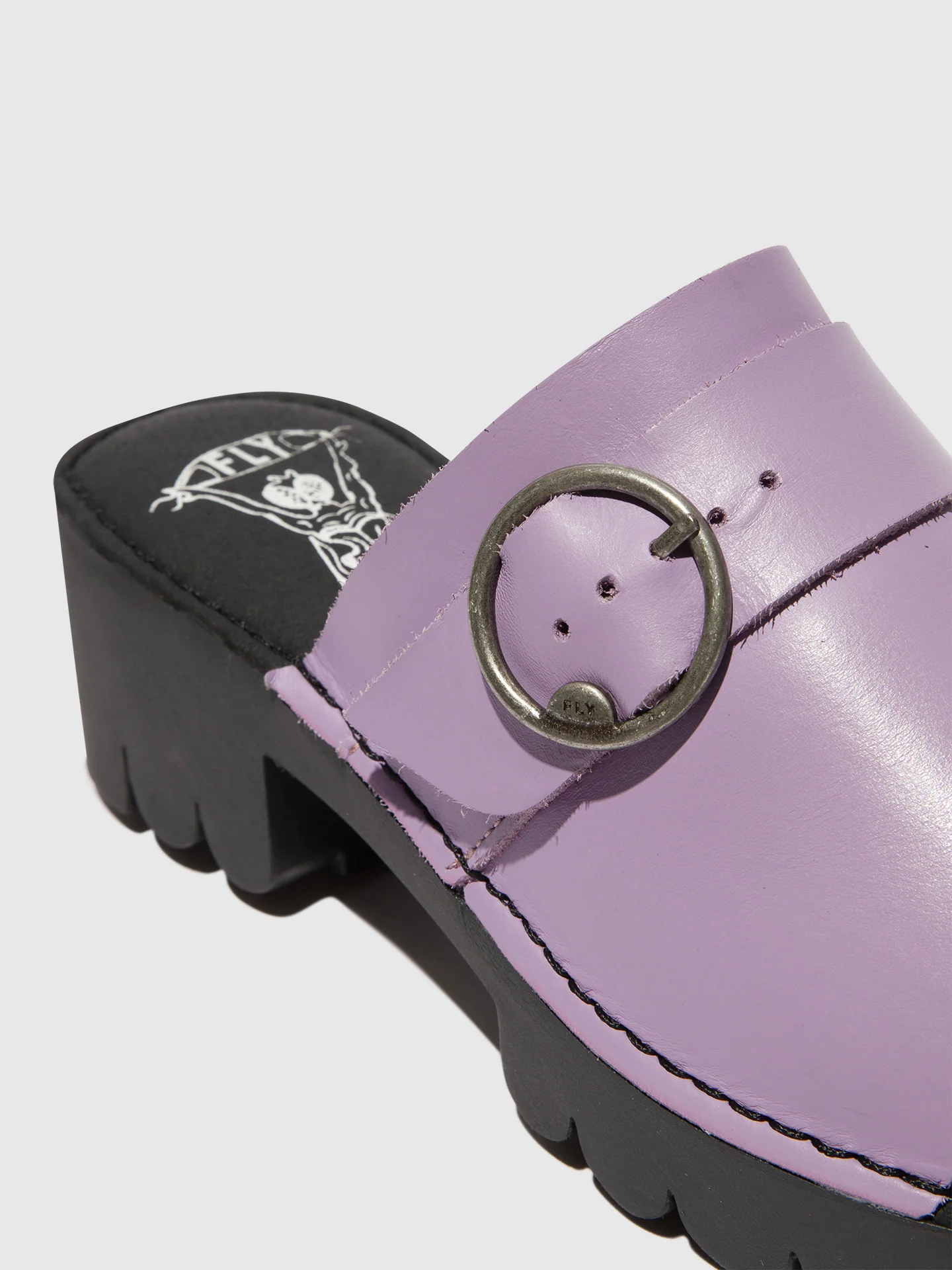 Buckle Mules EPLE519FLY VIOLET - Image 4