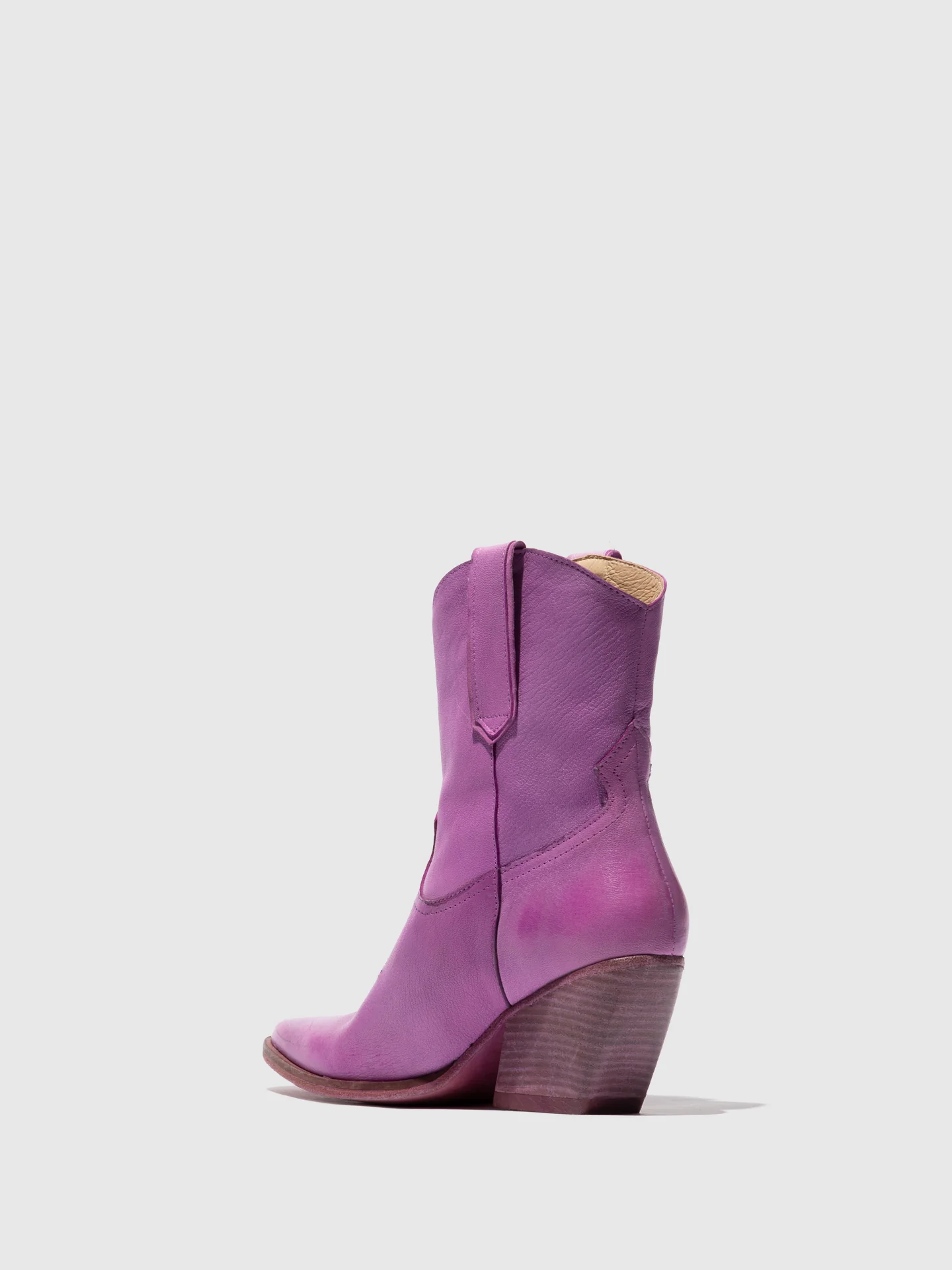Cowboy Ankle Boots WOFY093FLY VIOLET - Image 3