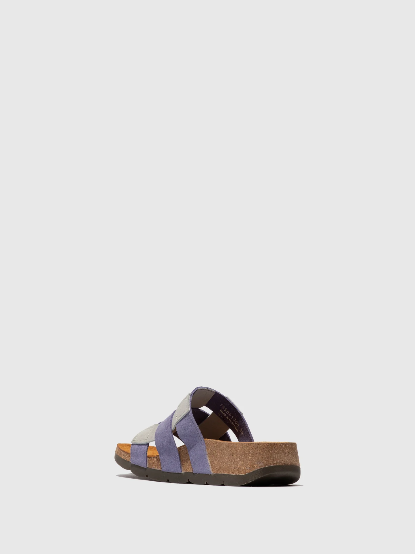 Slip-on Mules CAXE061FLY VIOLET/LIGHT GREY - Image 3