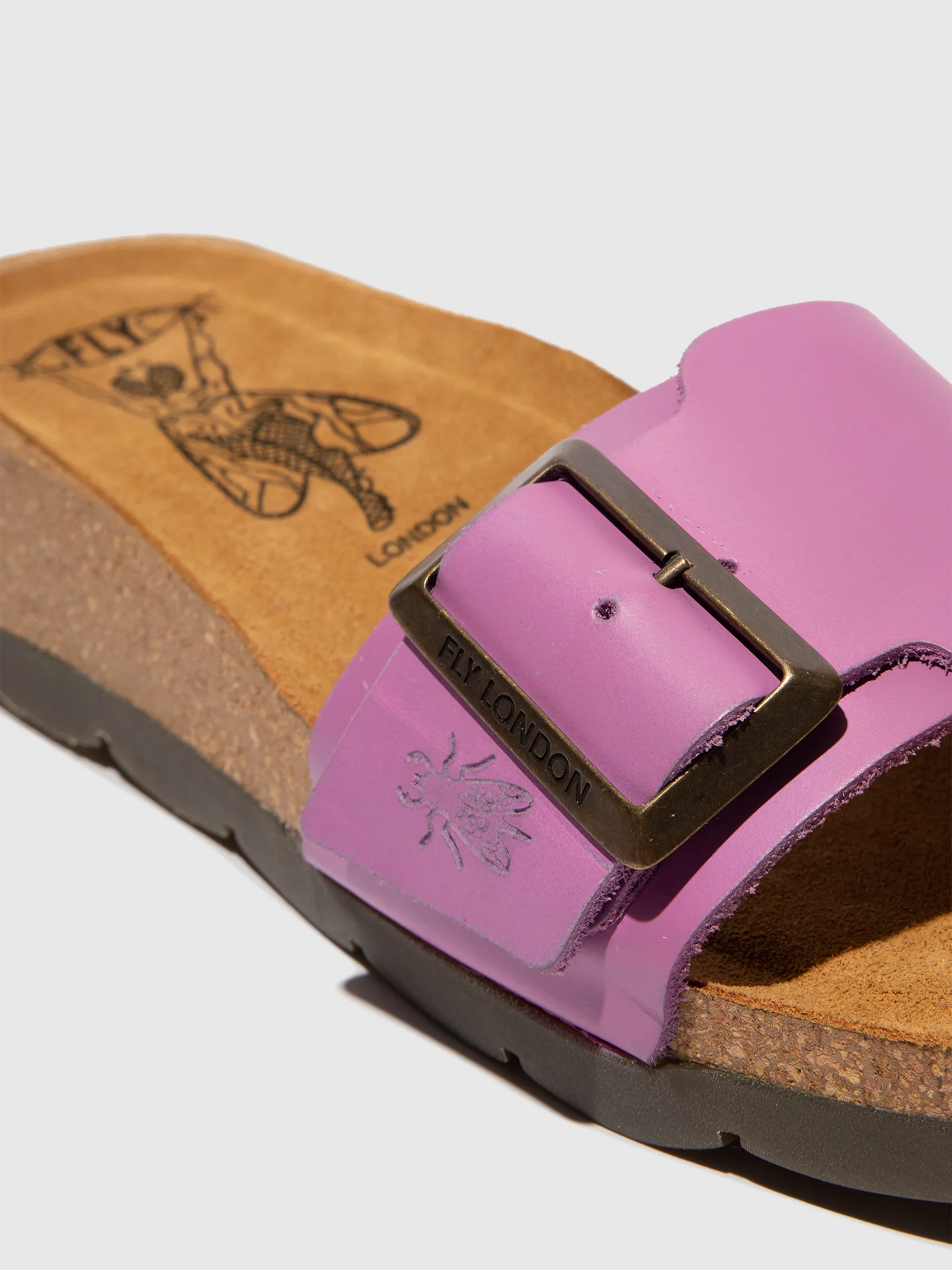 Open Toe Mules CARB851FLY VIOLET - Image 4