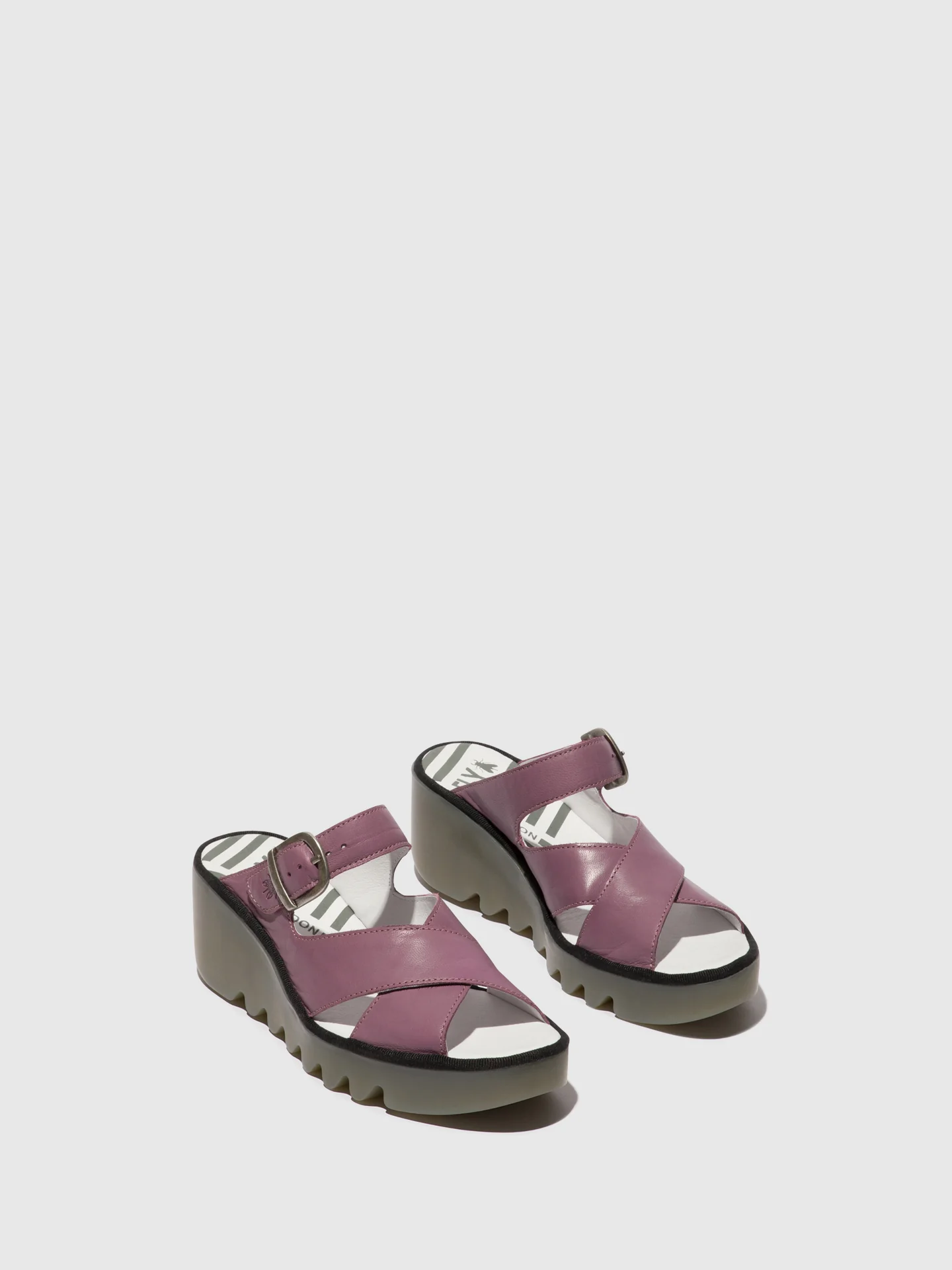 Wedge Mules BOCY409FLY VIOLET - Image 2