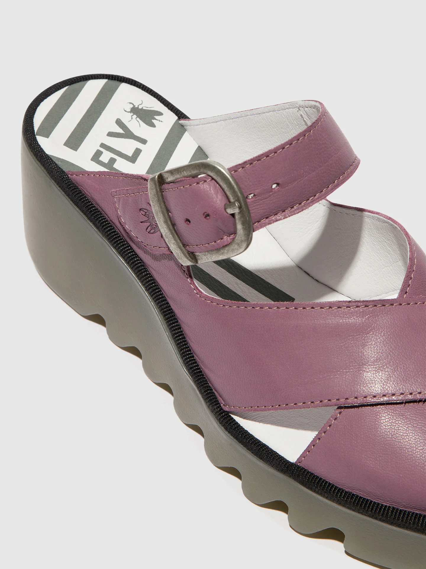 Wedge Mules BOCY409FLY VIOLET - Image 4