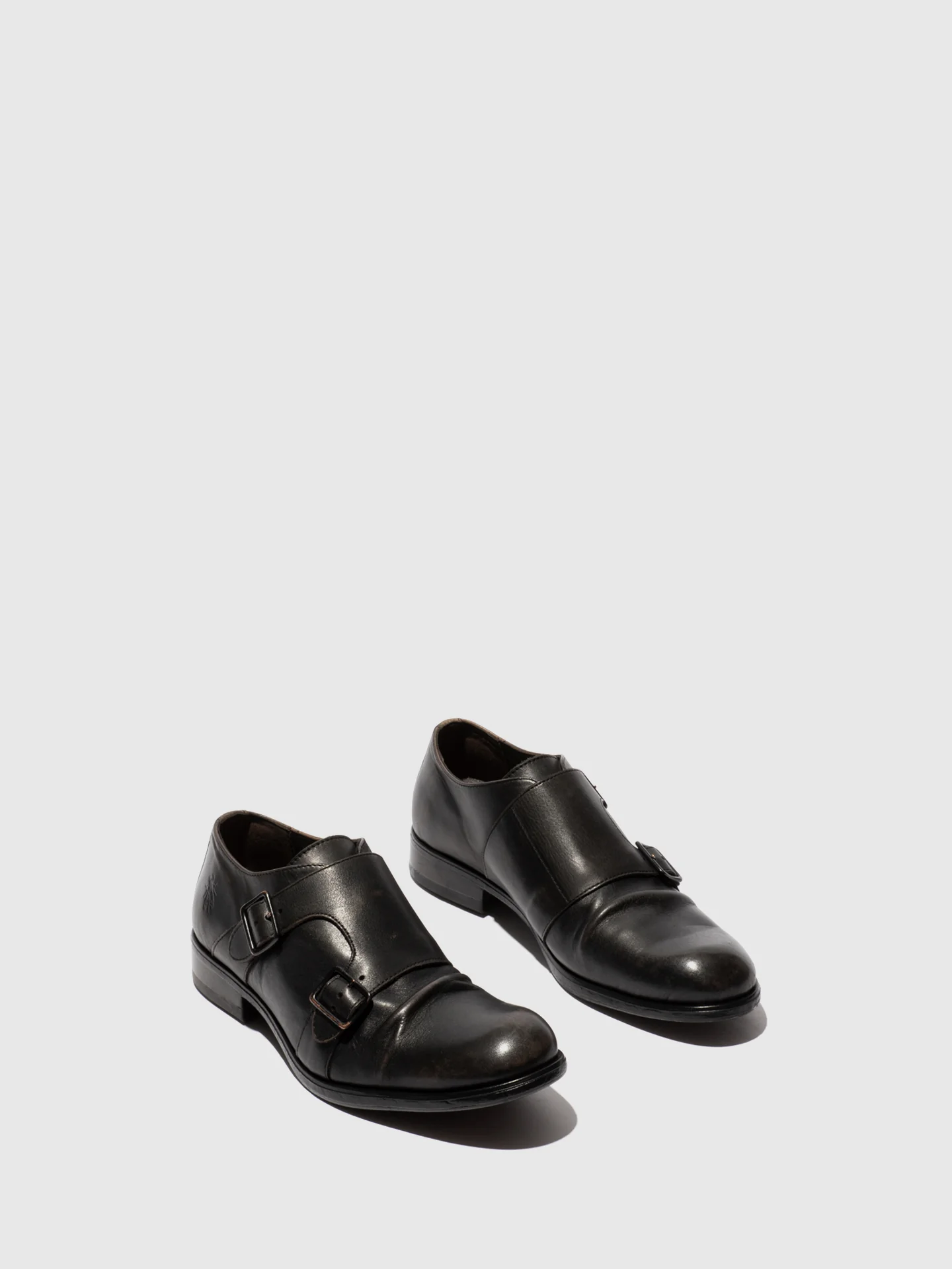 Buckle Shoes MAXO145FLY WASHED BLACK - Image 2