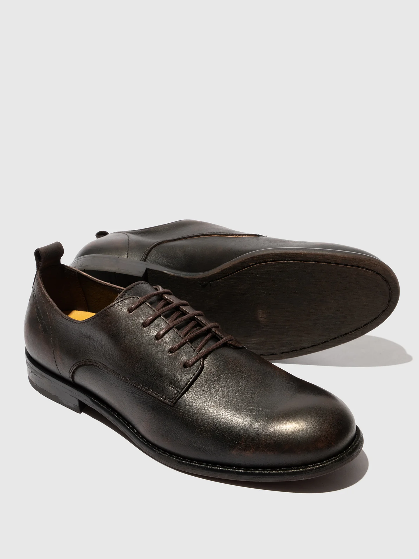 Lace-up Shoes WAZU076FLY WHASED BROWN - Image 4