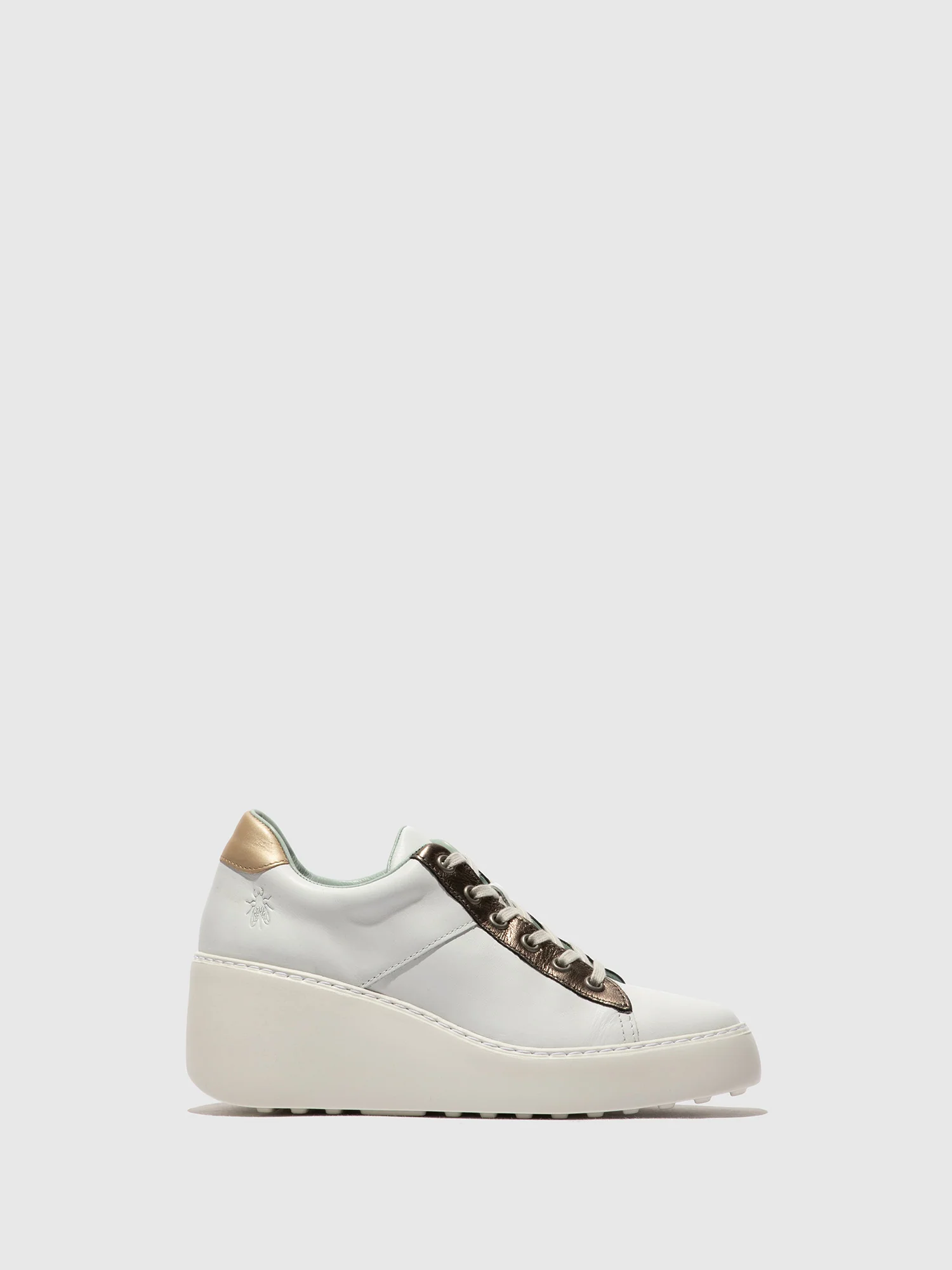 Lace-up Trainers DELF580FLY WHITE/BRONZE GRAPHITE/GOLD