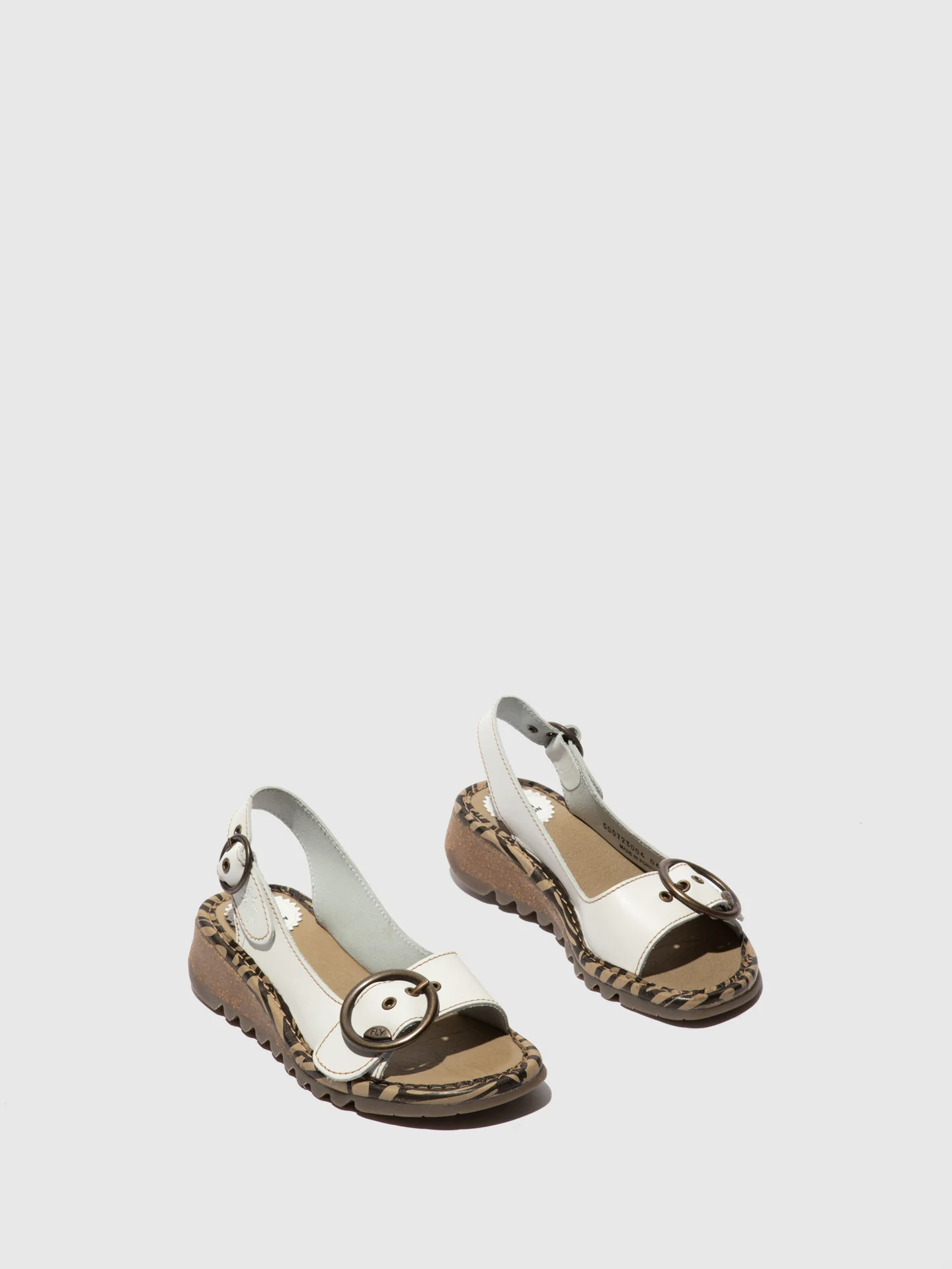 Buckle Sandals TRAM723FLY OFFWHITE - Image 2
