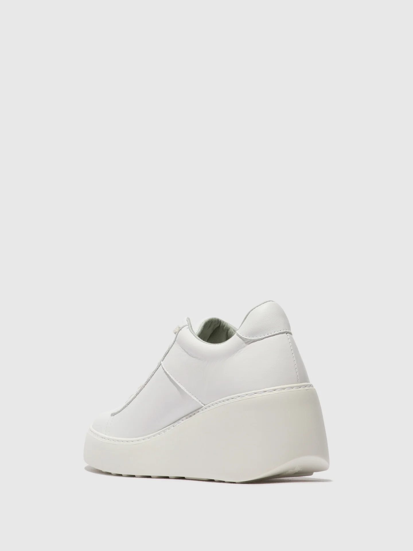 Lace-up Trainers DELF580FLY WHITE - Image 3