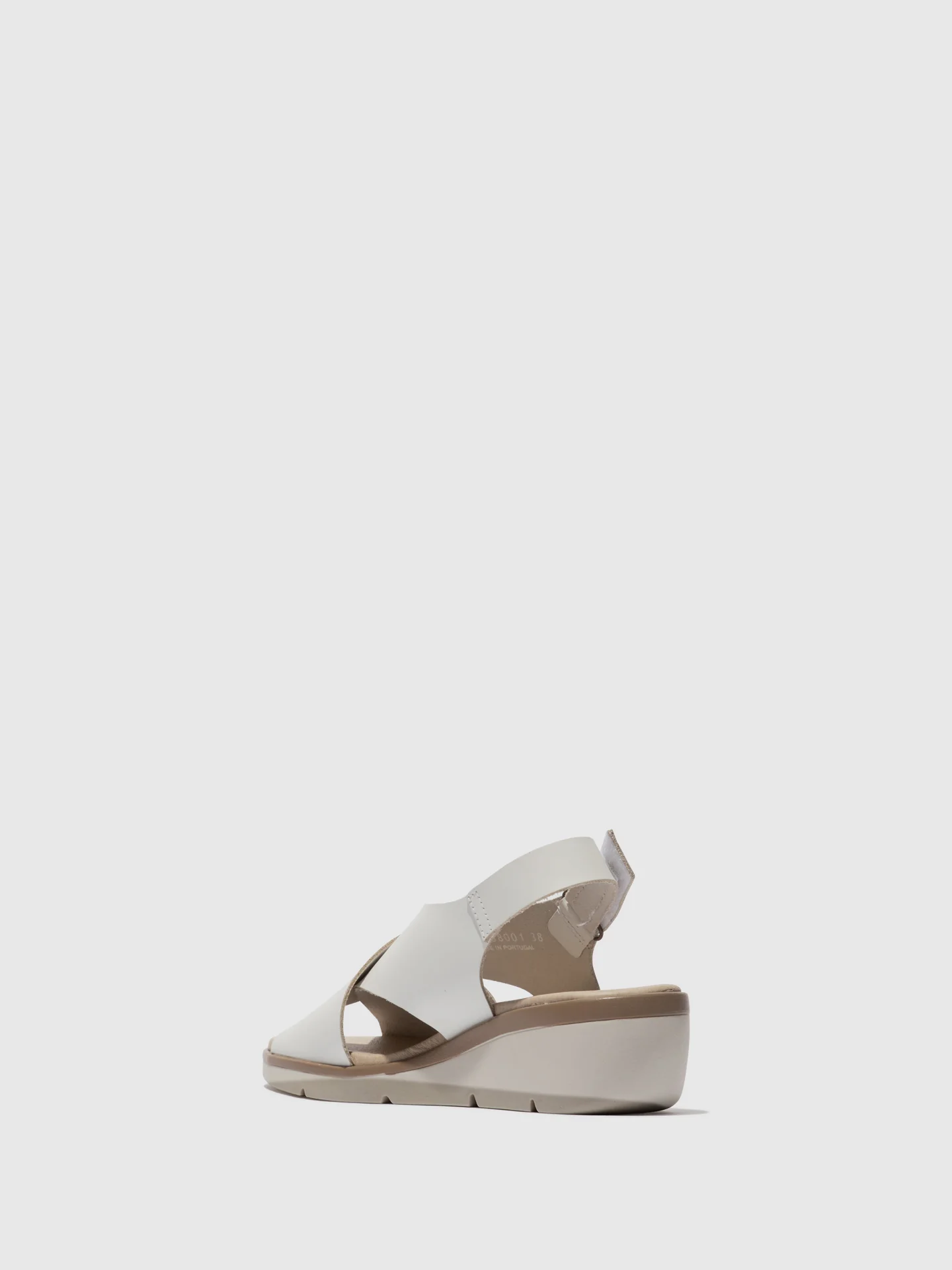 Sling-Back Sandals NABI058FLY WHITE - Image 3