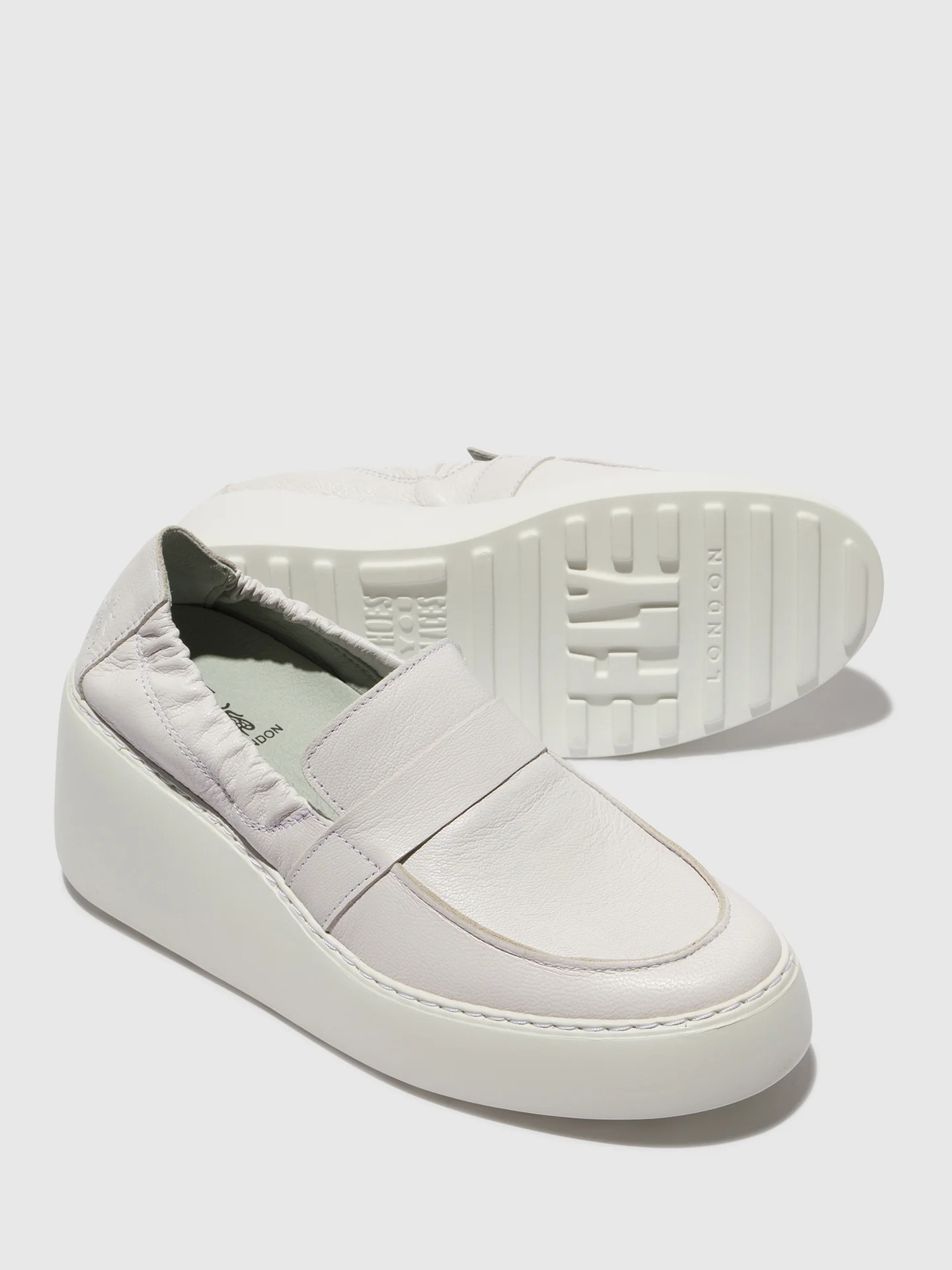 Slip-on Trainers DULI620FLY WHITE/WHITE - Image 4