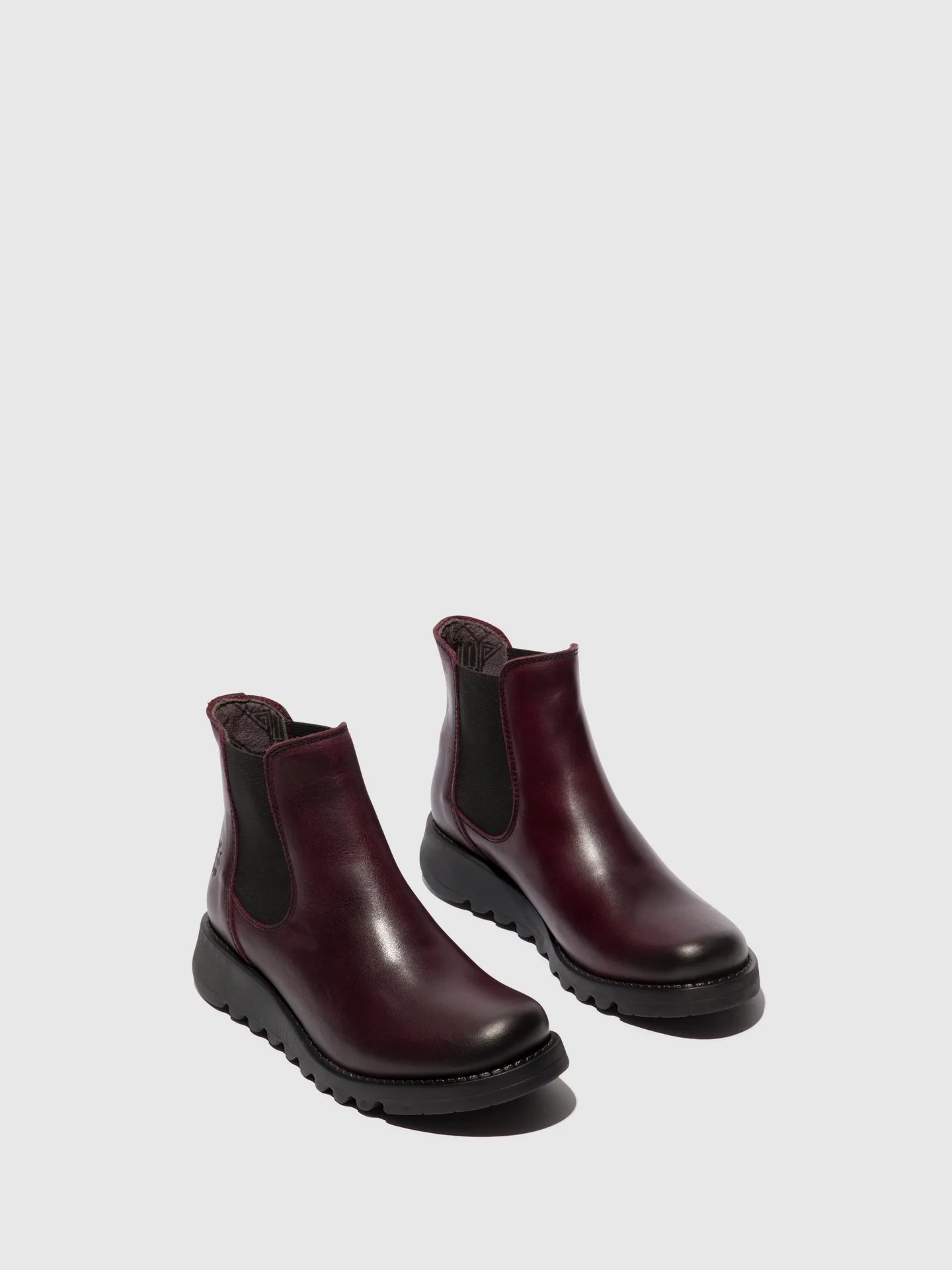 Chelsea Ankle Boots SALV WINE (BLACK ELASTIC) - Image 2