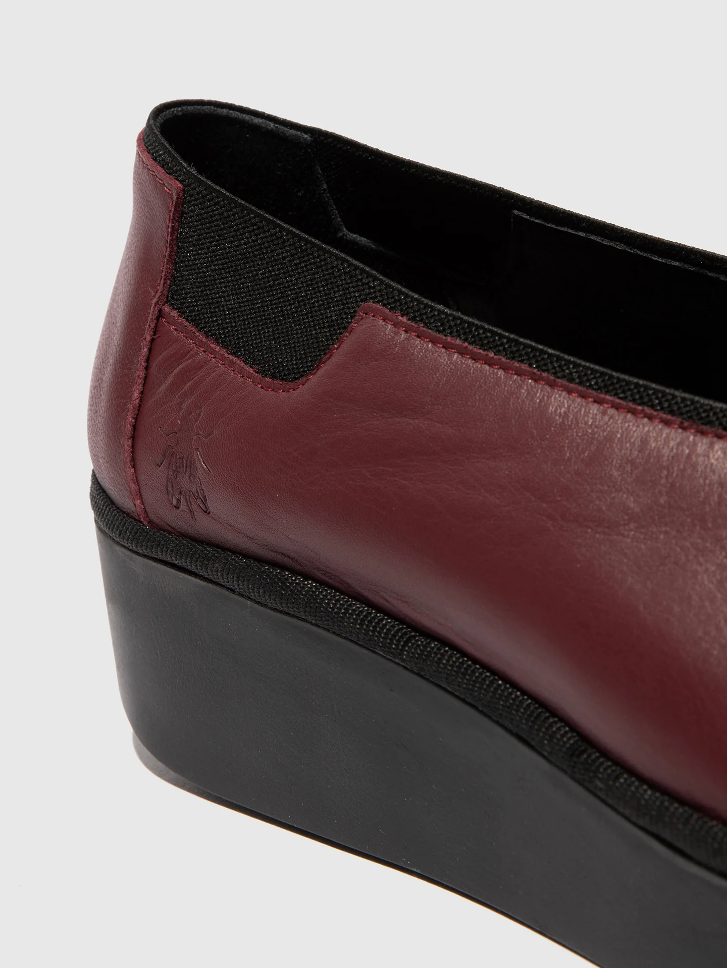 Slip-on Shoes JURY470FLY WINE (BLACK ELASTIC) - Image 4