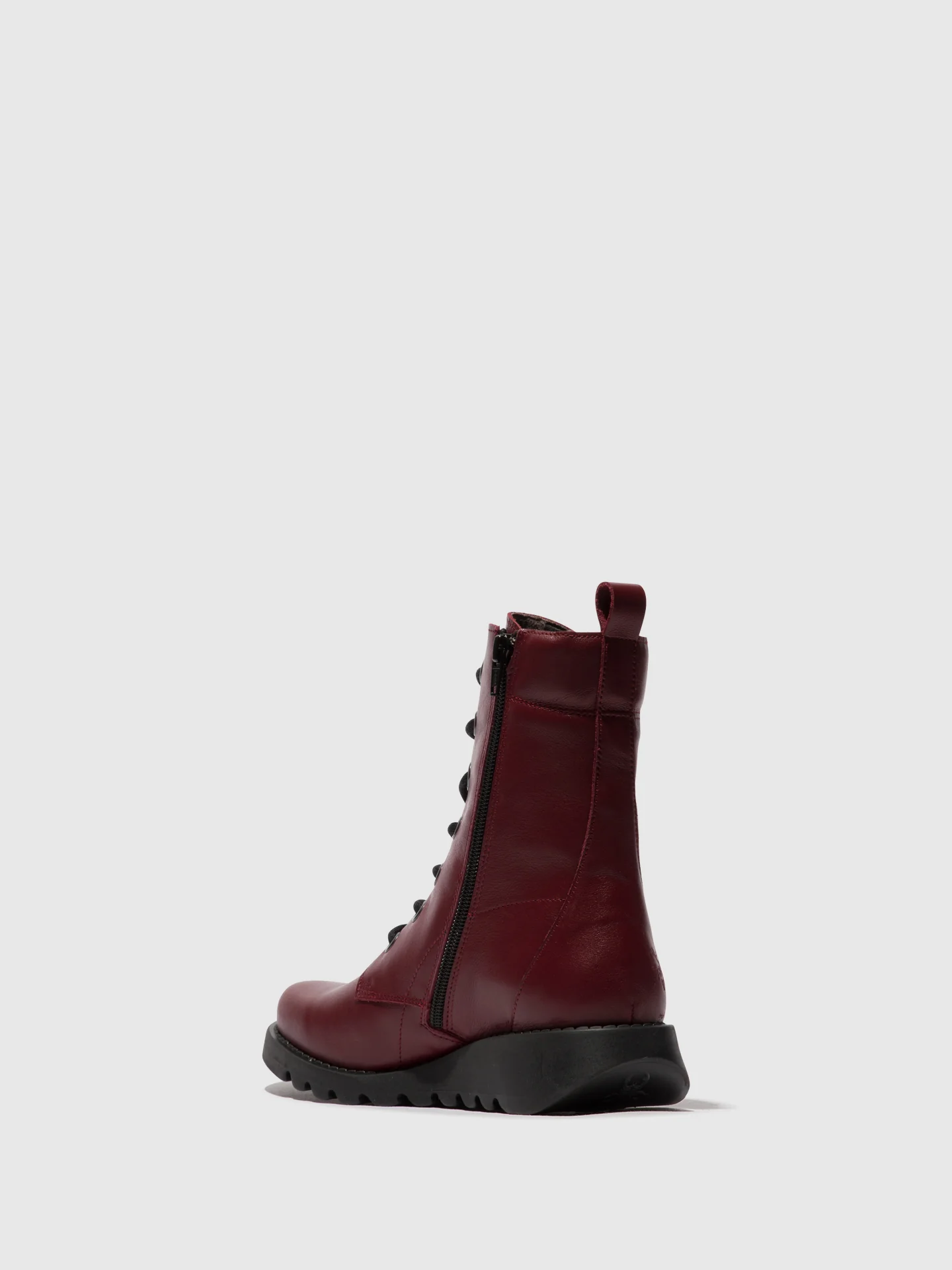 Lace-up Ankle Boots SILF015FLY WINE - Image 3