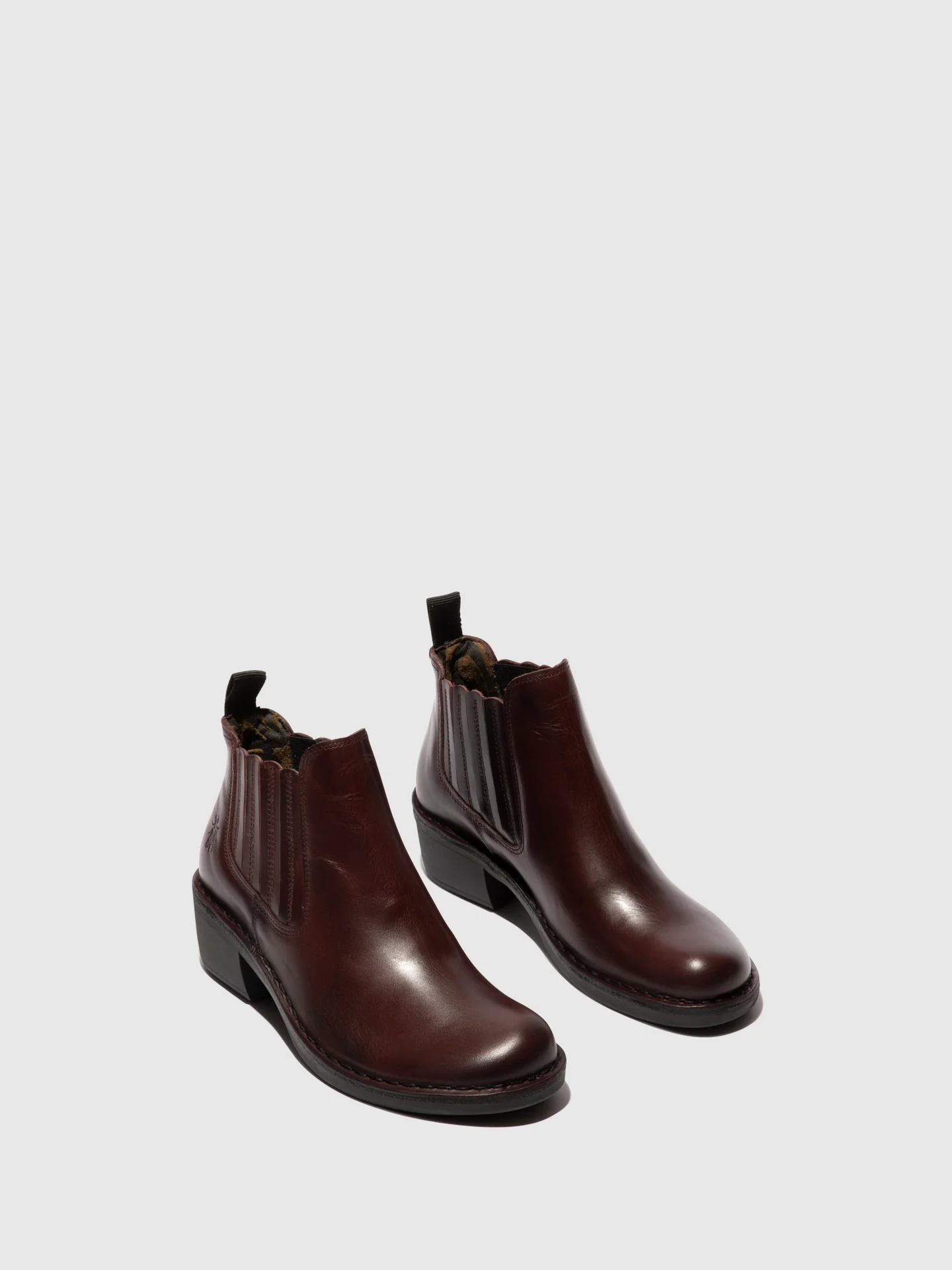 Slip-on Ankle Boots MOOF103FLY WINE - Image 2