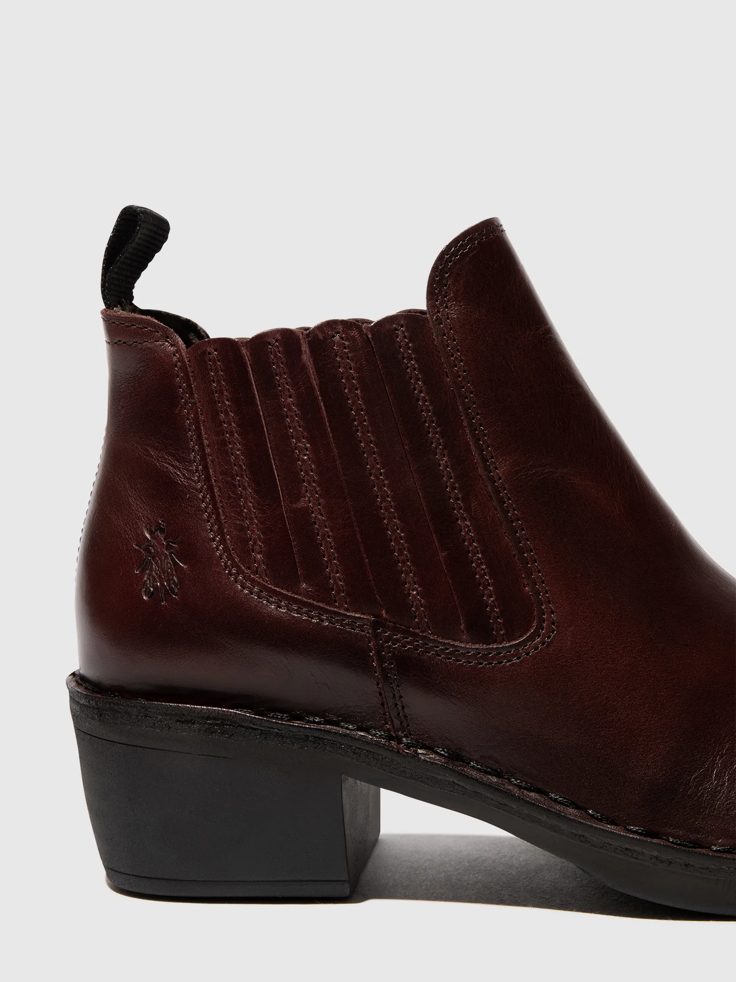 Slip-on Ankle Boots MOOF103FLY WINE - Image 4