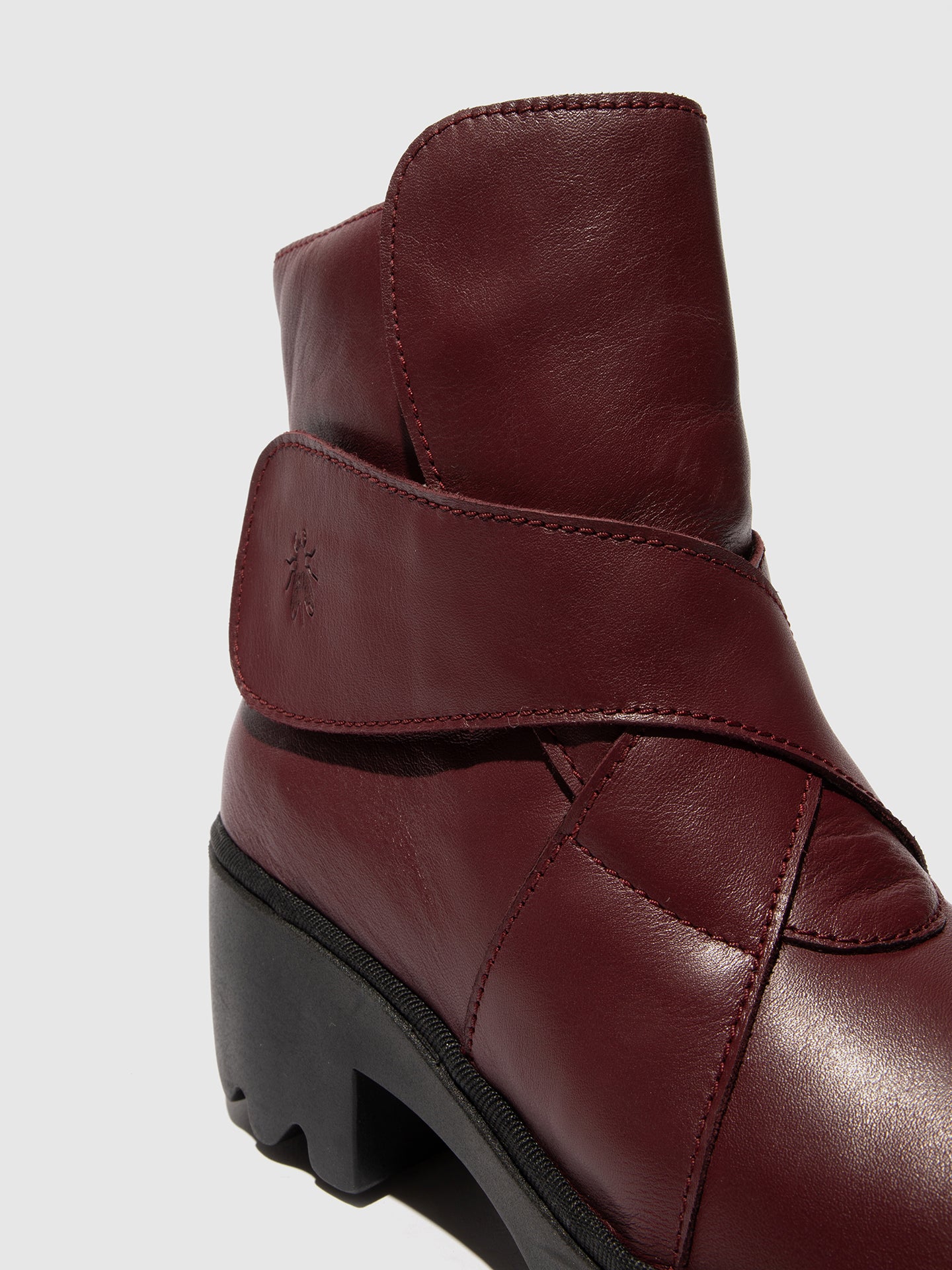 Velcro Ankle Boots TEFA532FLY WINE - Image 4