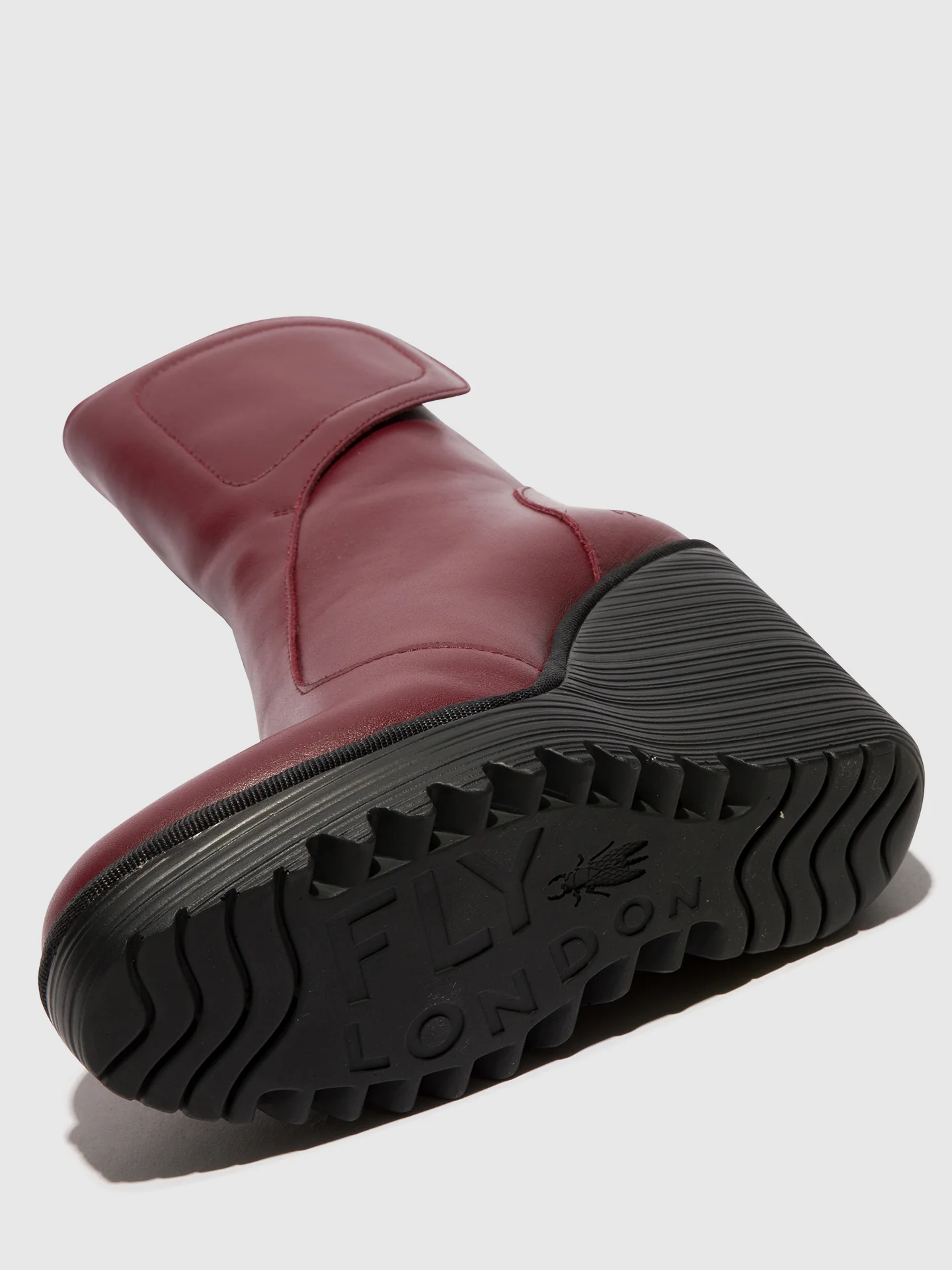 Zip Up Ankle Boots DALLY463FLY WINE - Image 4