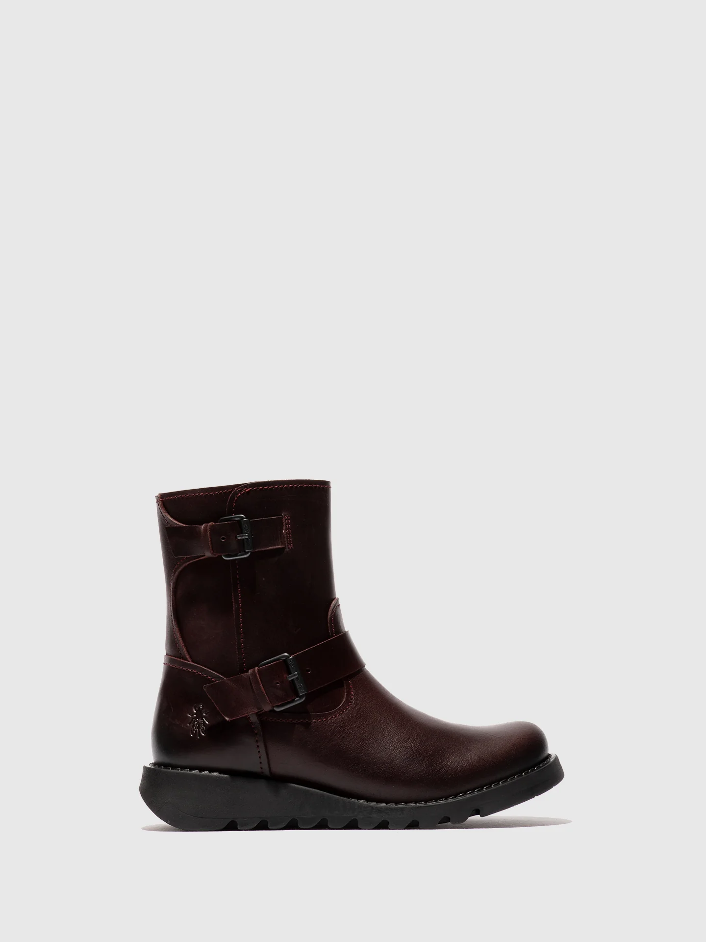 Zip Up Ankle Boots SORF321FLY WINE