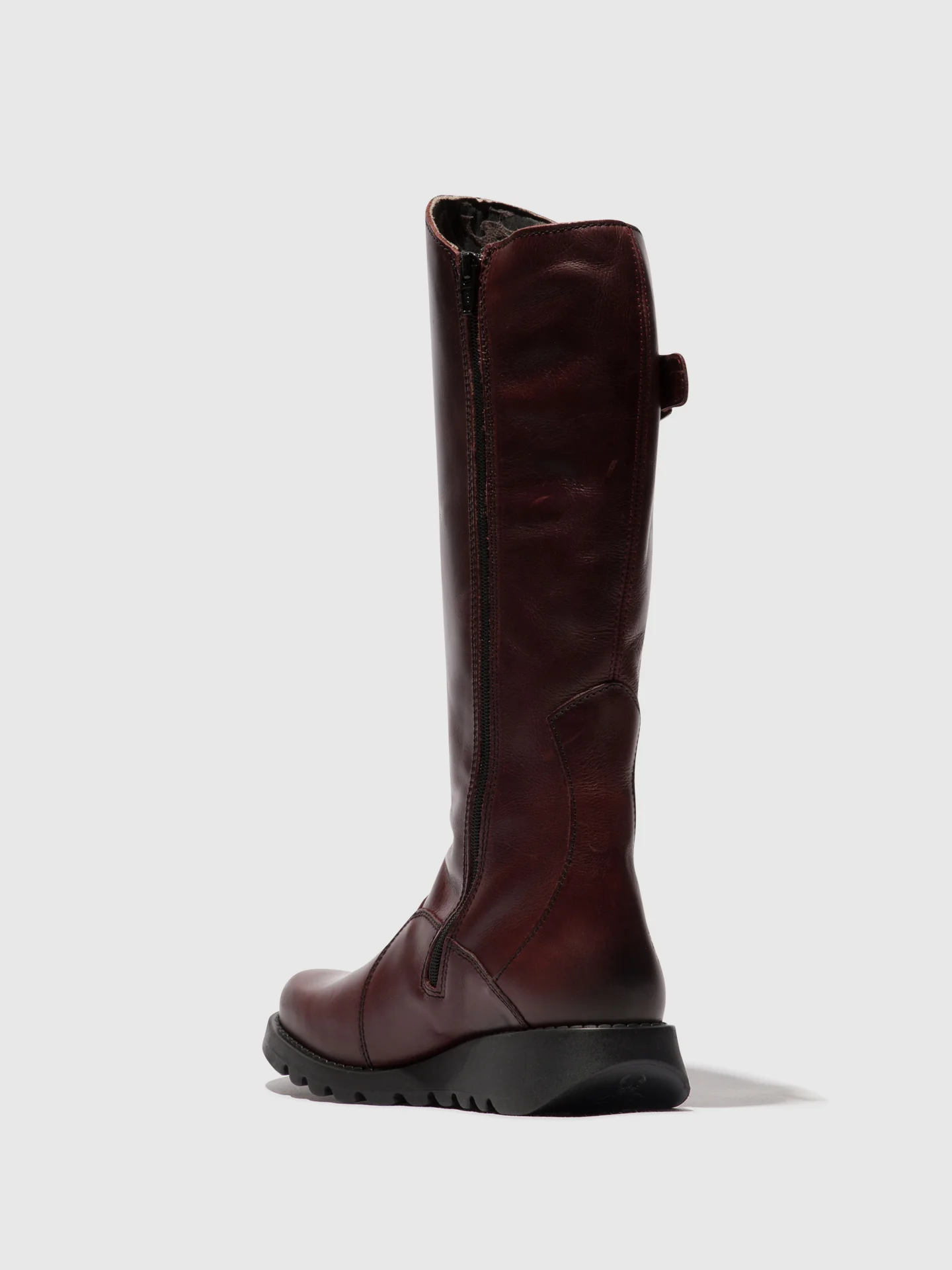 Buckle Boots MOL 2 WINE(BLACK SOLE) - Image 3