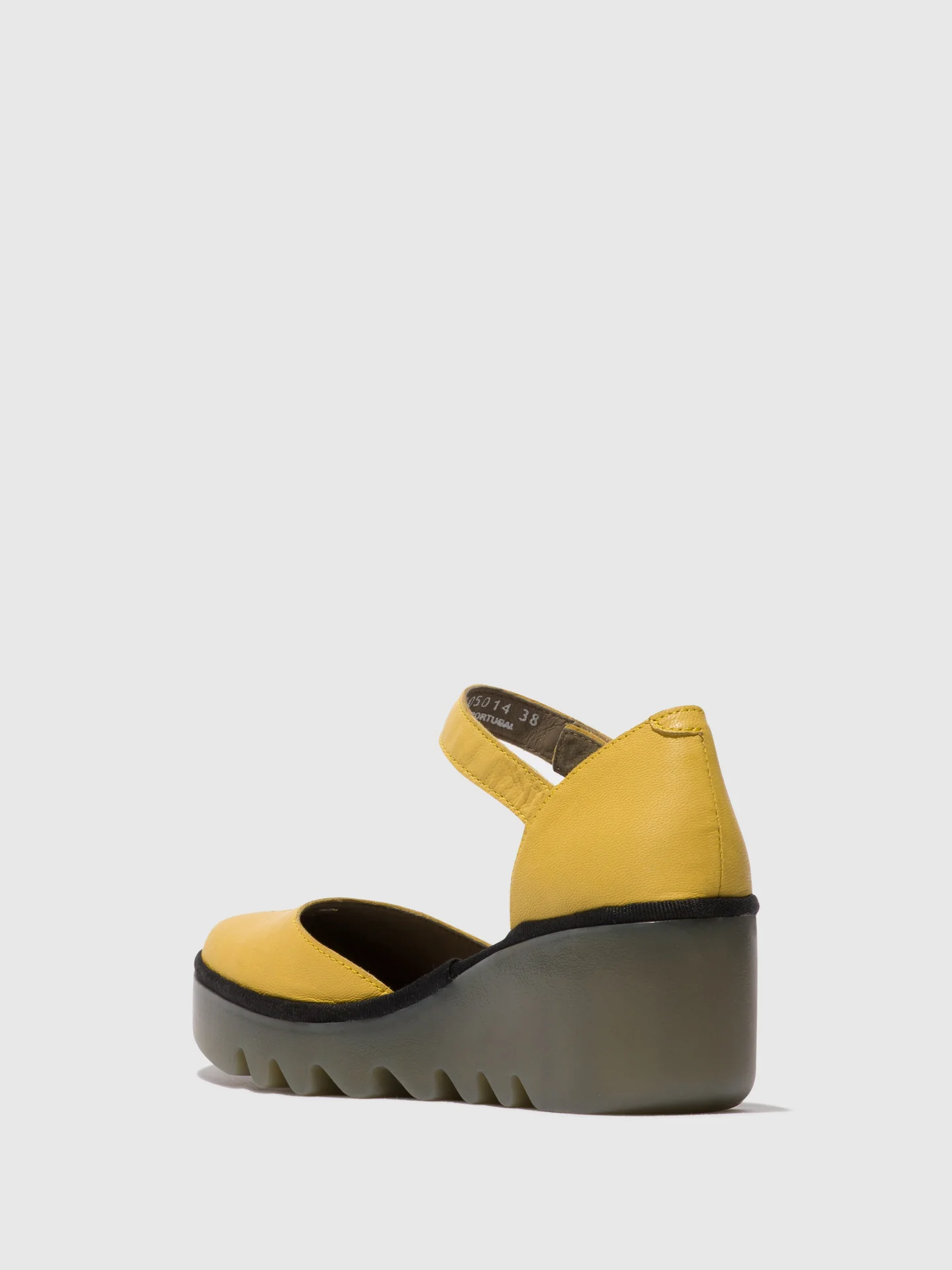 Ankle Strap Sandals BISO305FLY YELLOW - Image 3