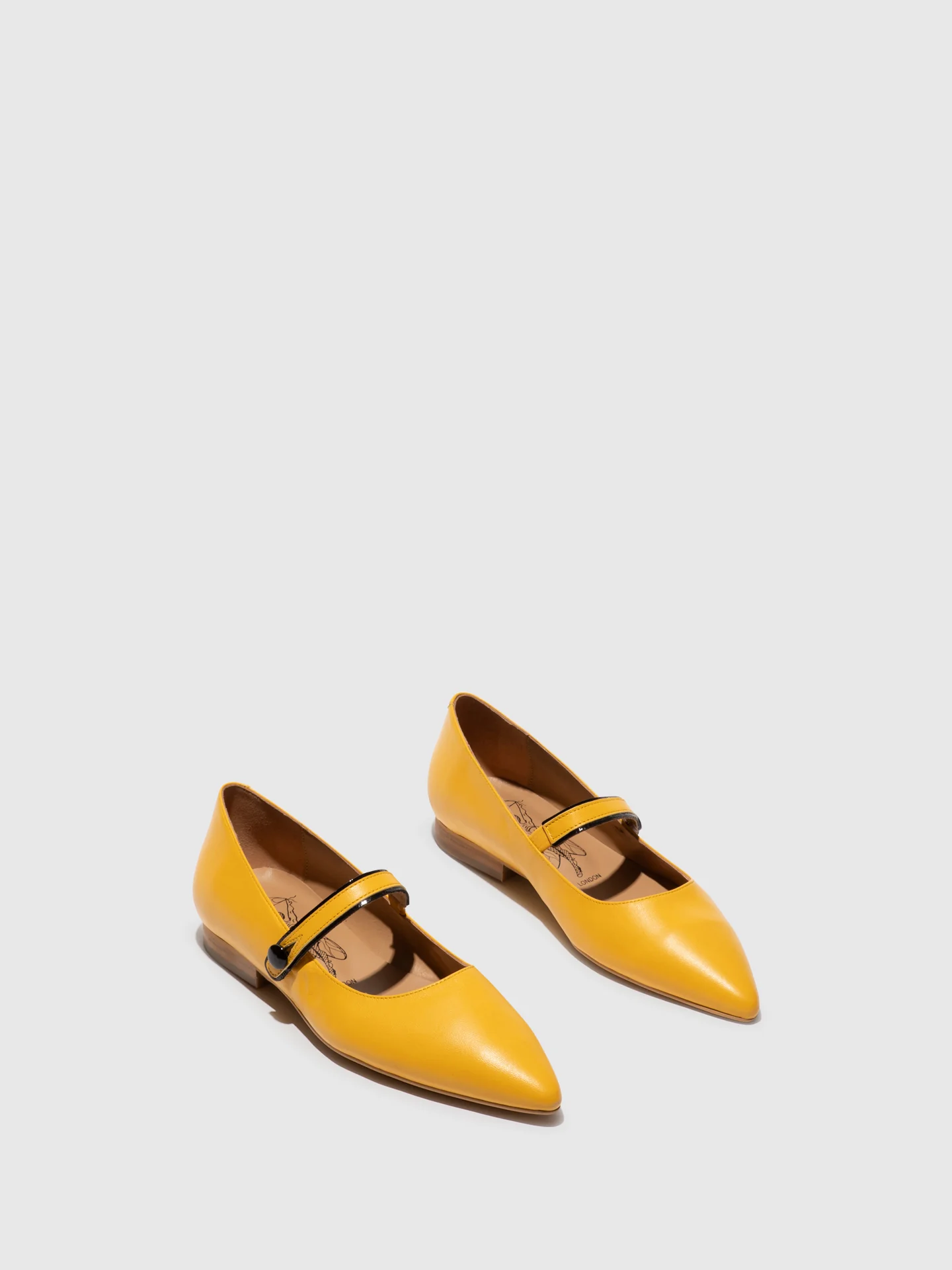 Pointed Toe Shoes SULN265FLY YELLOW/BLACK - Image 2