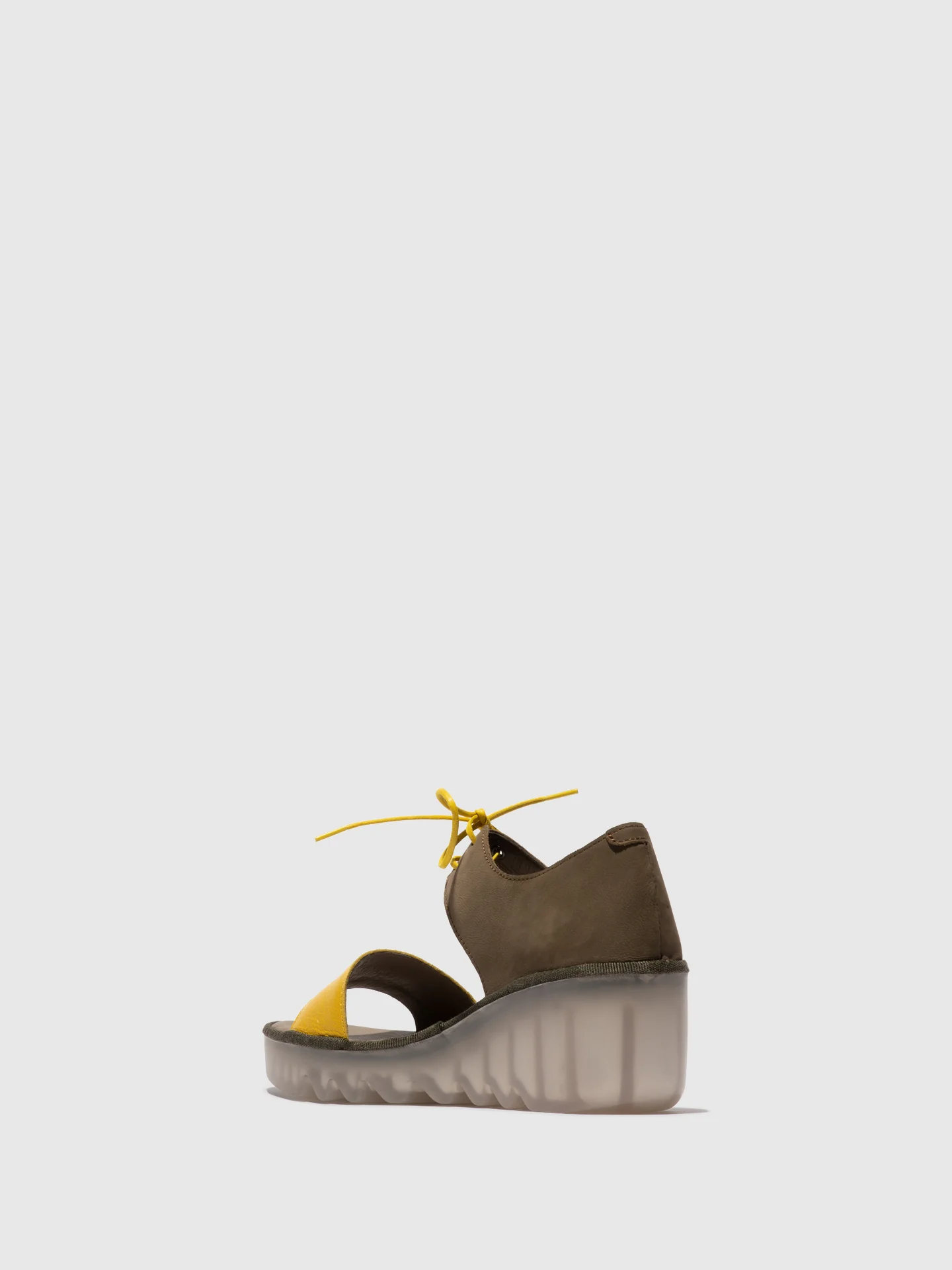 Lace-up Sandals BILU465FLY YELLOW/KHAKI - Image 3