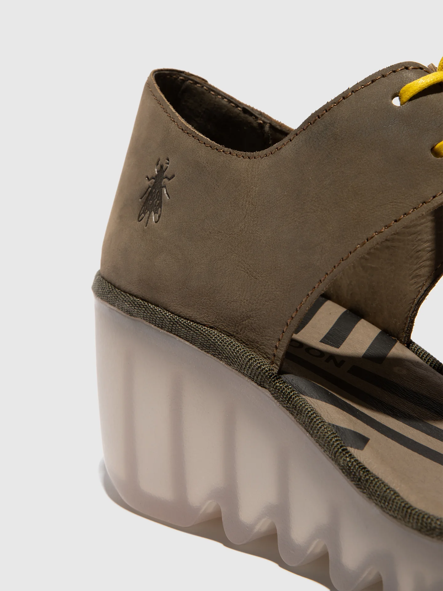 Lace-up Sandals BILU465FLY YELLOW/KHAKI - Image 4