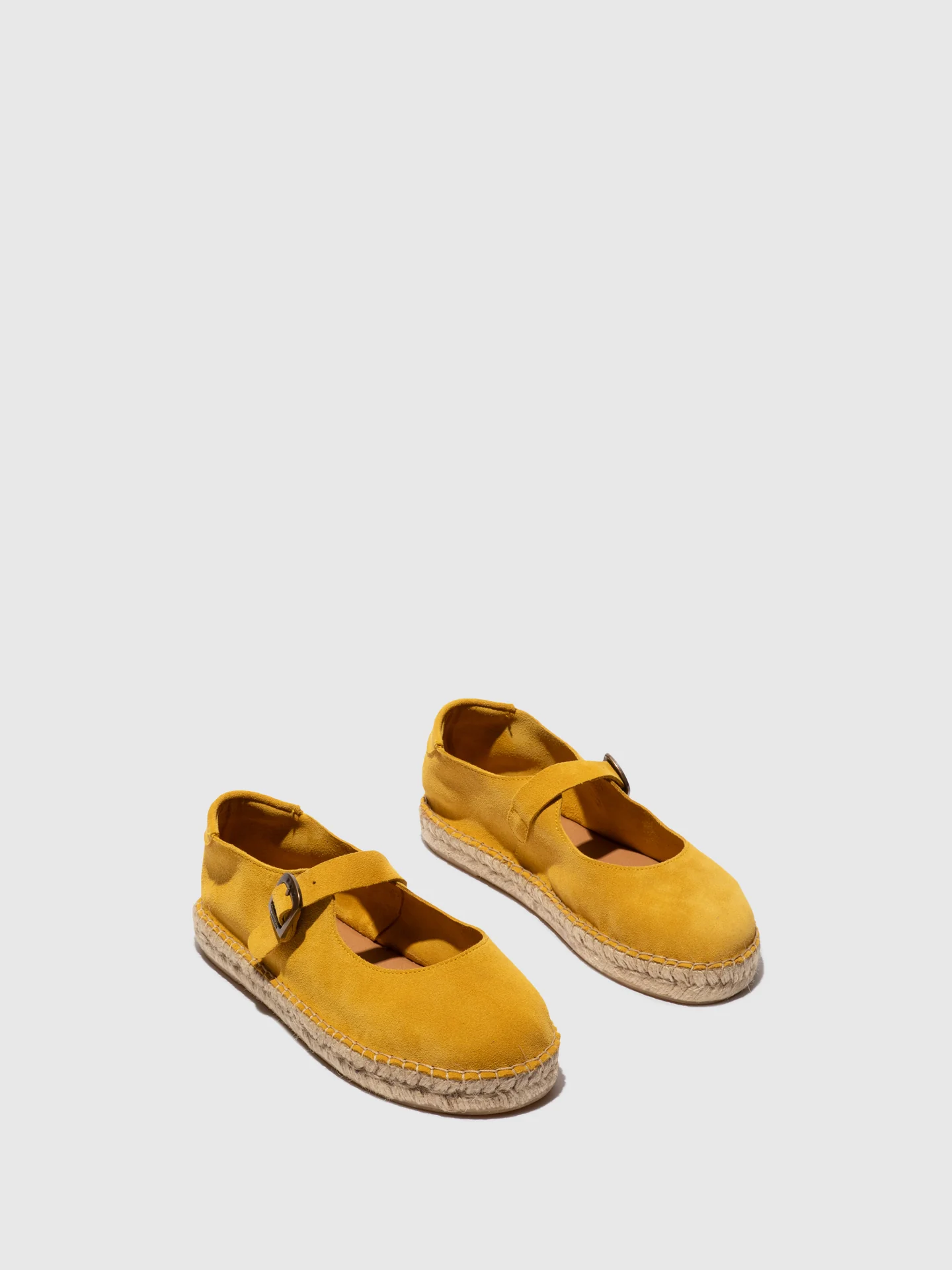 Round Toe Espadrilles SOIK554FLY YELLOW - Image 2