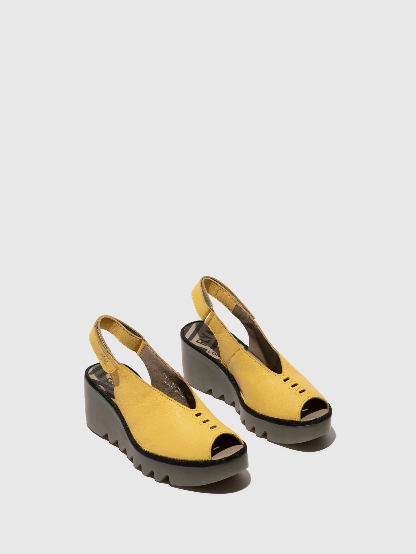 Sling-Back Sandals BAYE386FLY YELLOW - Image 2