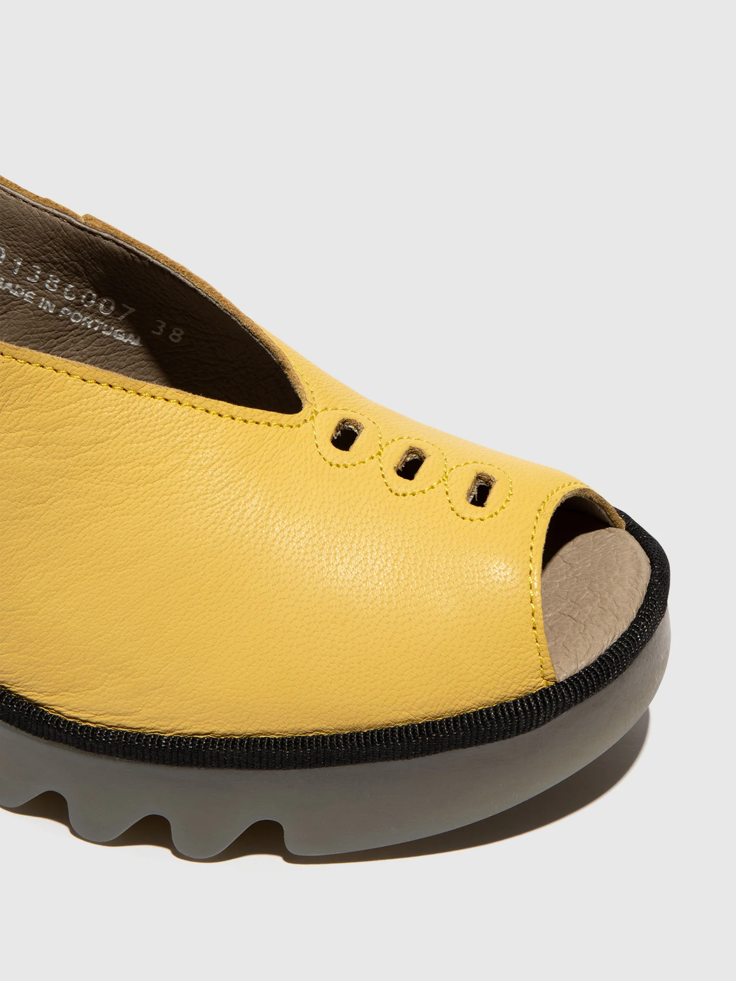 Sling-Back Sandals BAYE386FLY YELLOW - Image 4
