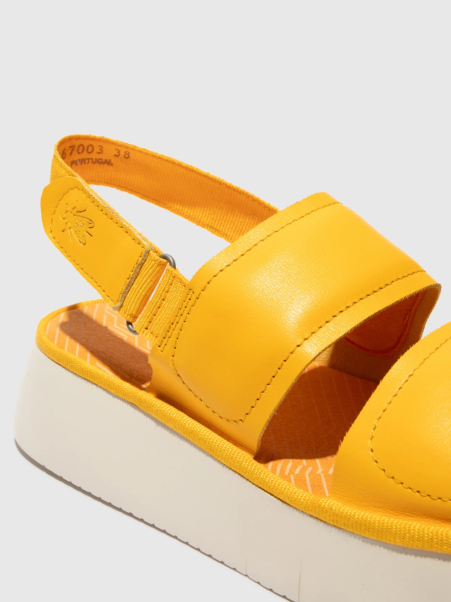 Sling-Back Sandals CRAW467FLY YELLOW - Image 4