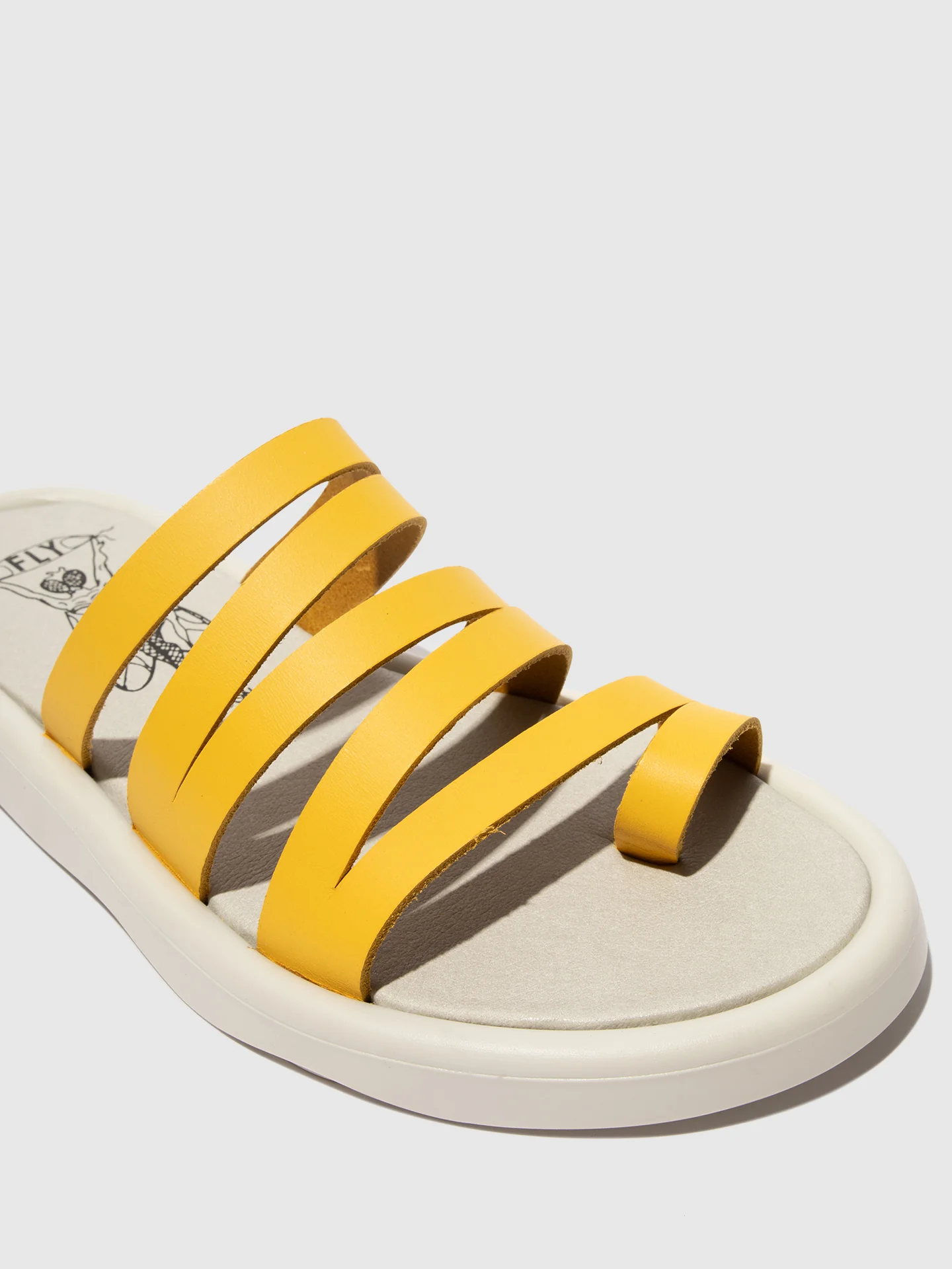 Slip-on Sandals TARI062FLY YELLOW - Image 4