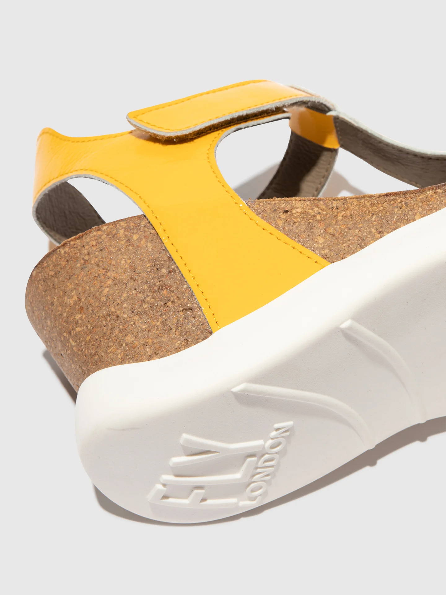 Velcro Sandals GUFI049FLY YELLOW - Image 4