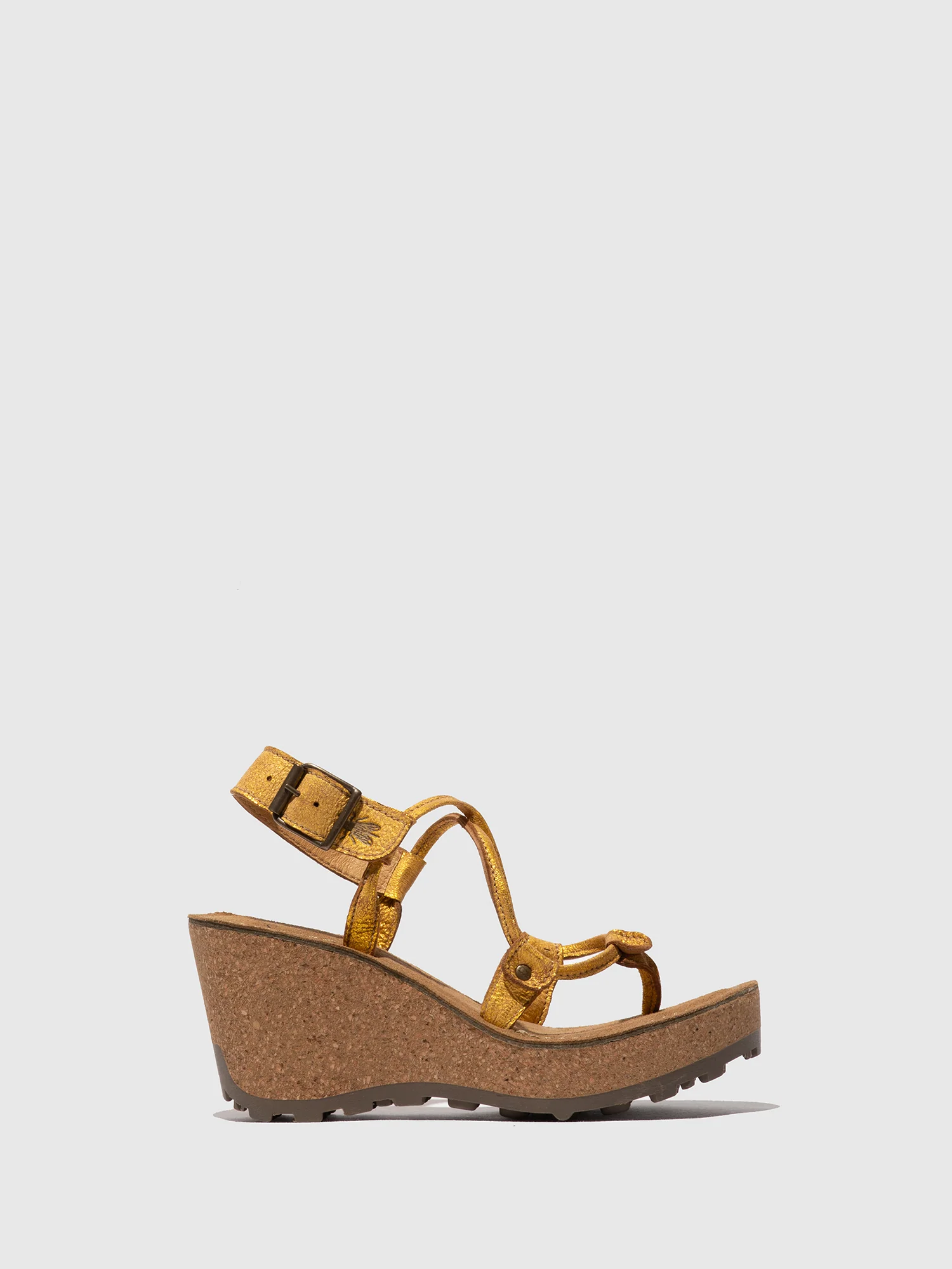T-Strap Sandals GOSH YELLOW
