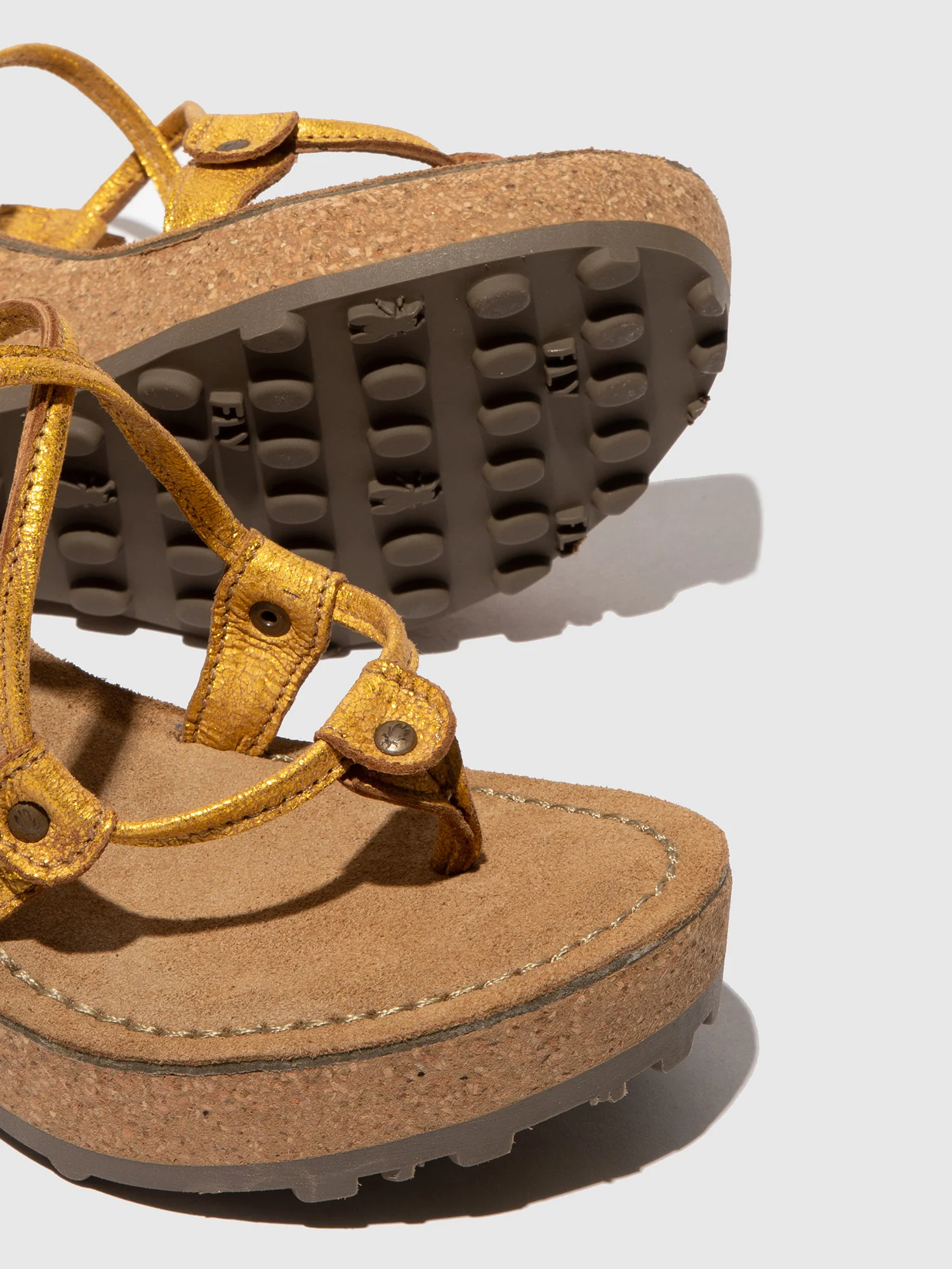 T-Strap Sandals GOSH YELLOW - Image 4