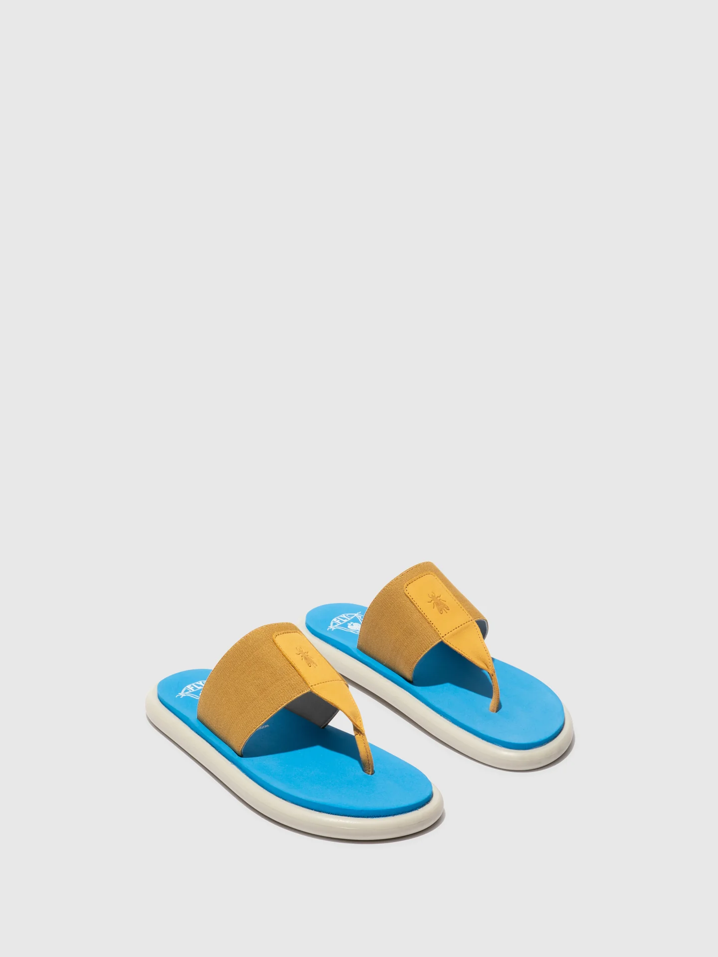 Slip-on Sandals ONIA065FLY YELLOW/YELLOW/AZURRE - Image 2